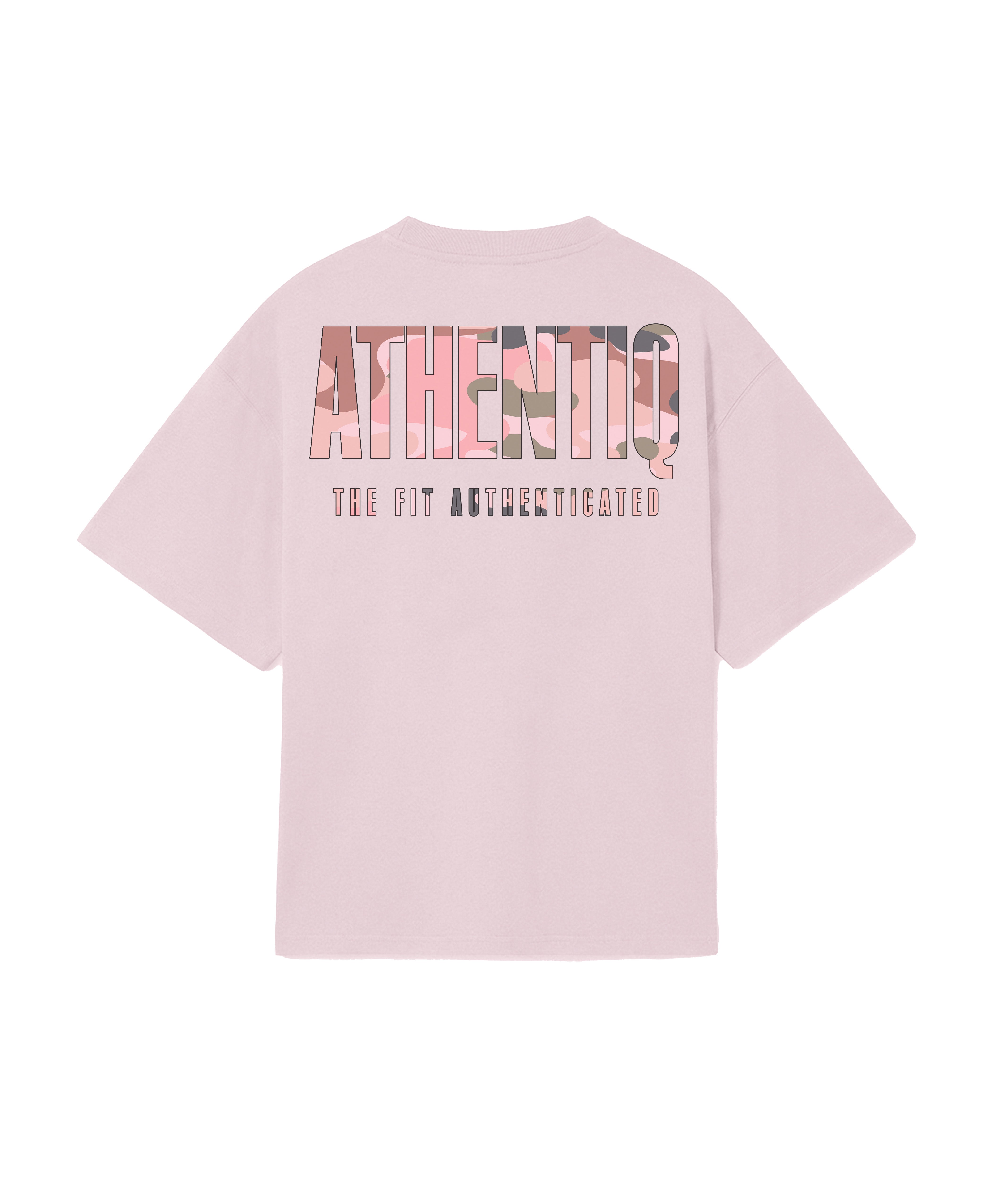 ATHENTIQ ROSE CAMO TEE