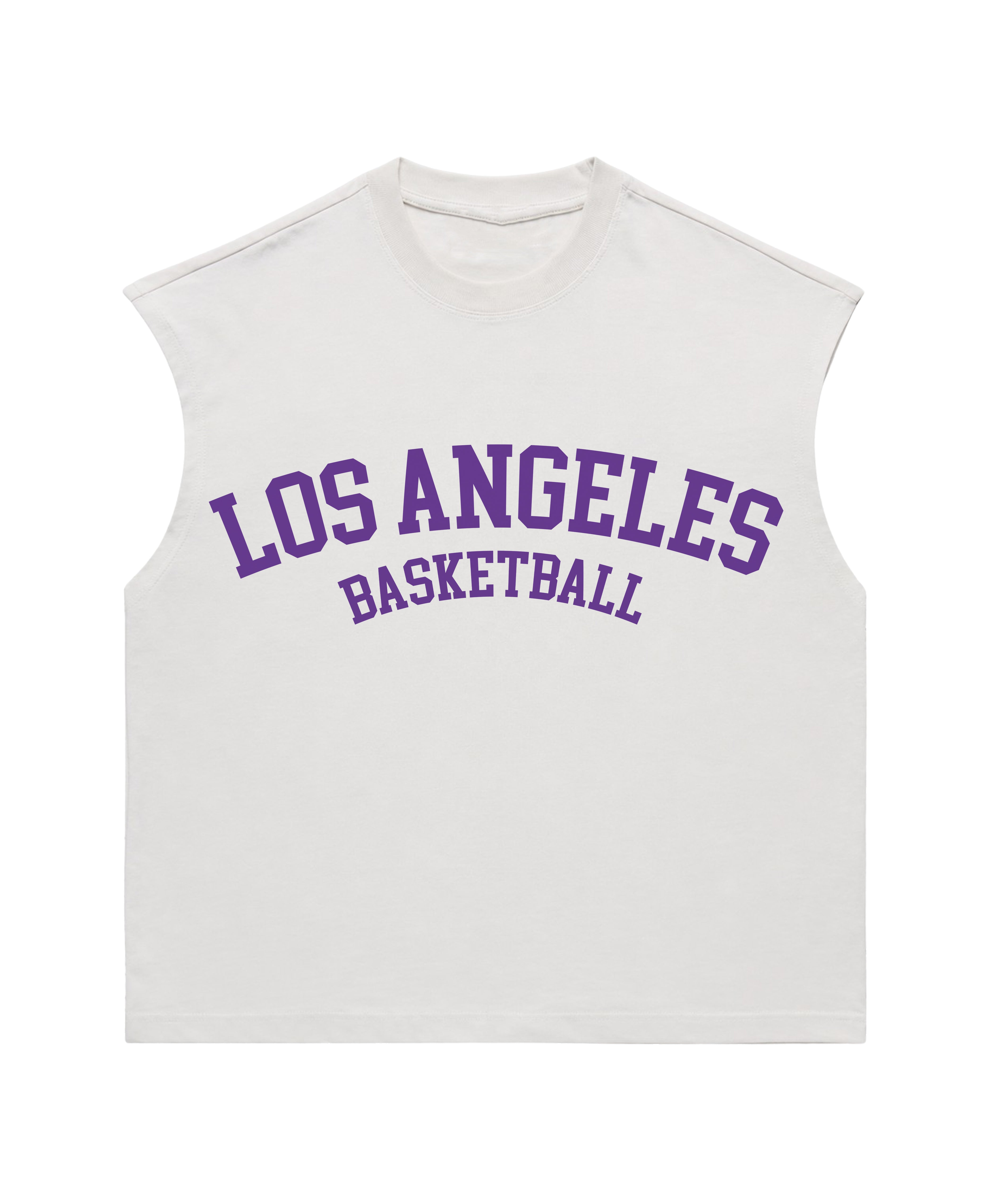 LOS ANGELES BASKETBALL MUSCLE TEE