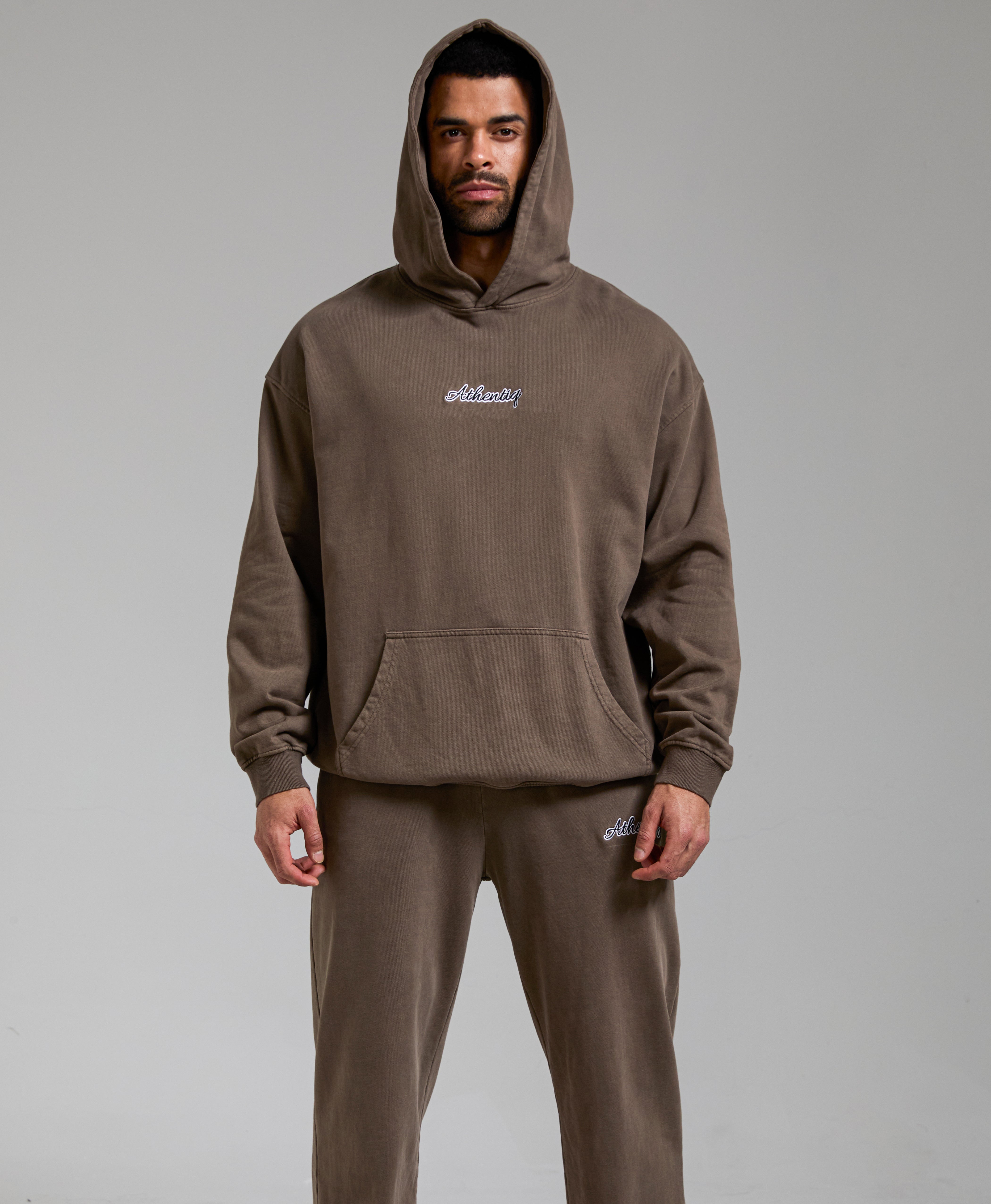 ATHENTIQ PREMIUM HEAVYWEIGHT LOGO HOODIE