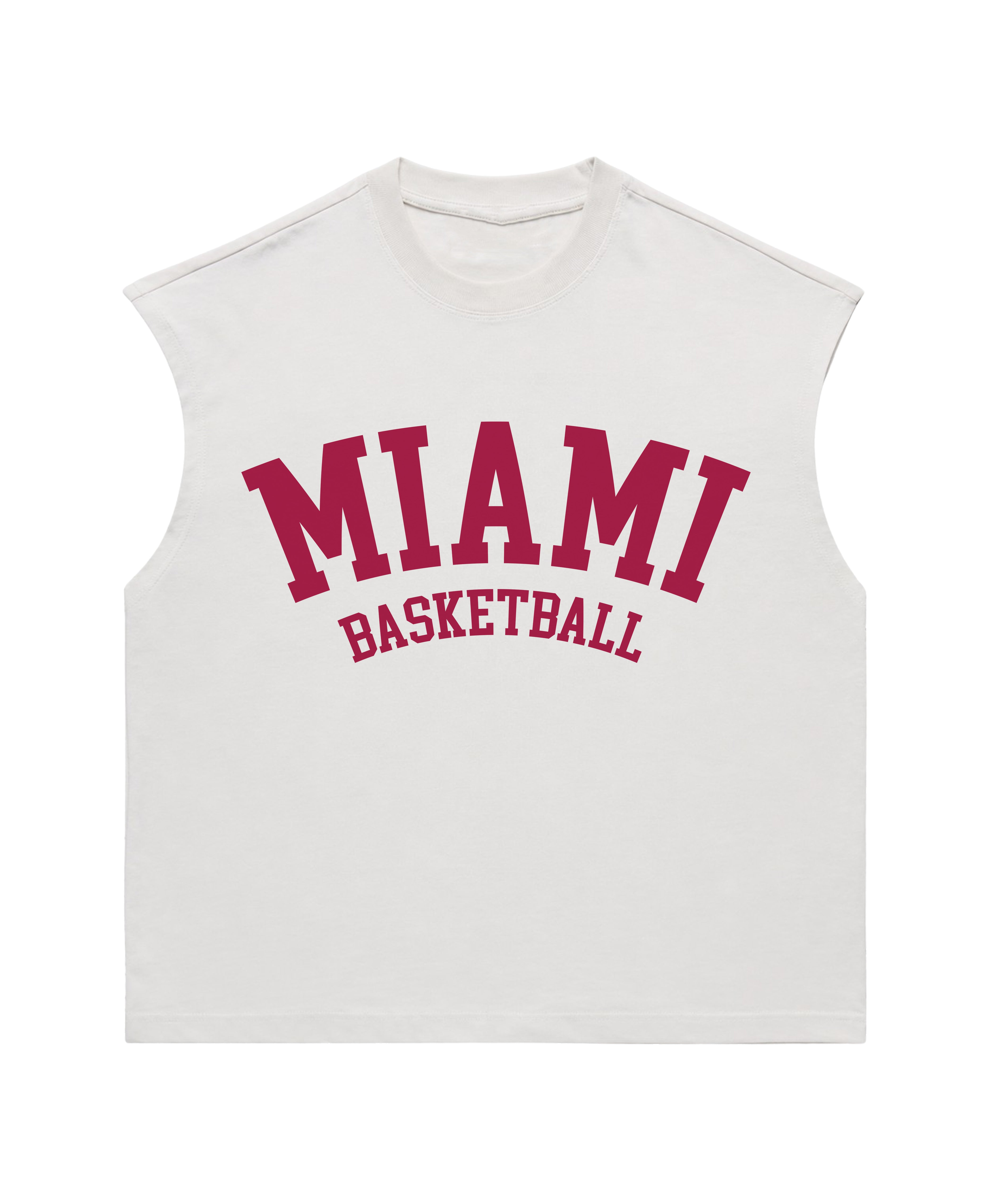MIAMI BASKETBALL MUSCLE TEE