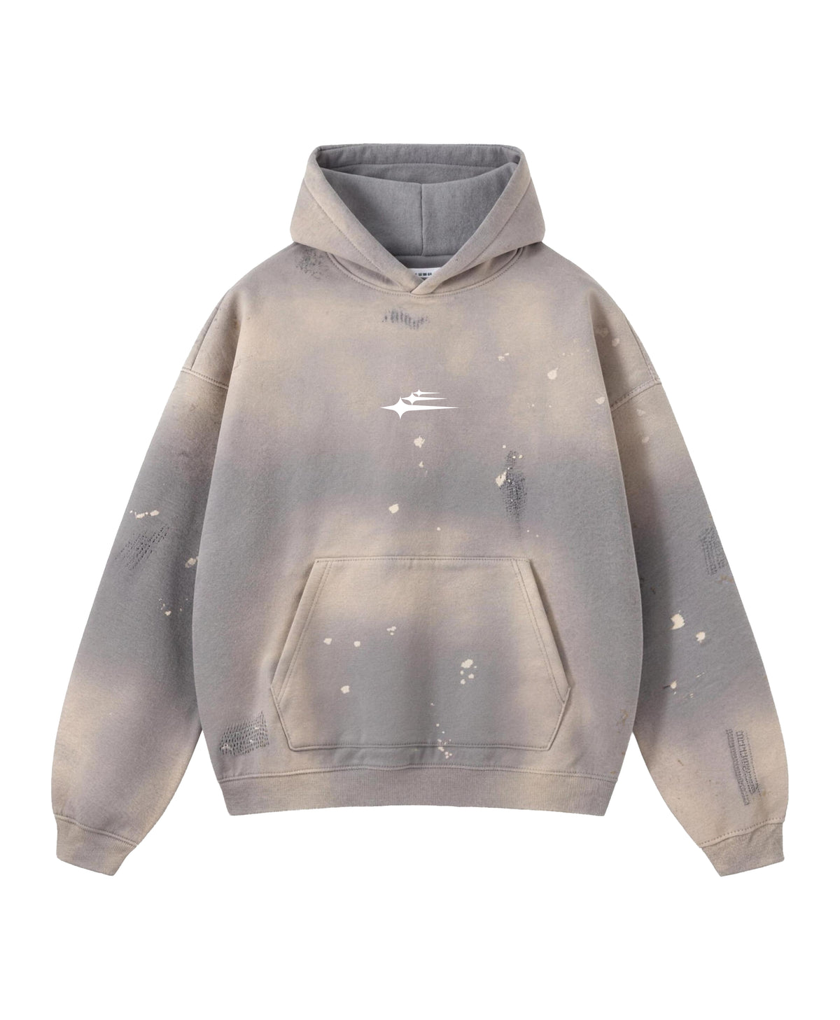 ATHENTIQ ATELIER DISTRESSED HOODIE