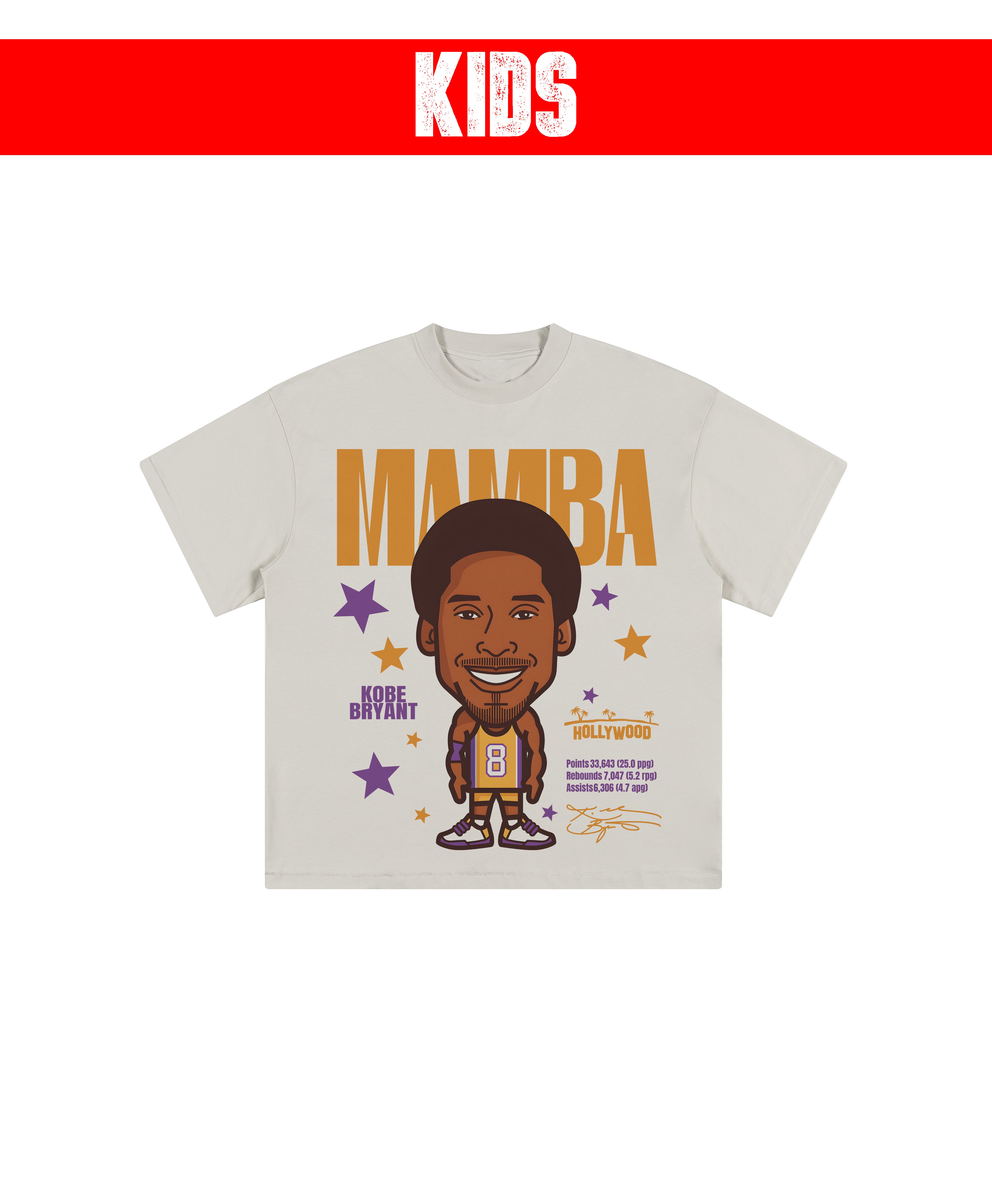 KOBE CARTOON KIDS TEE
