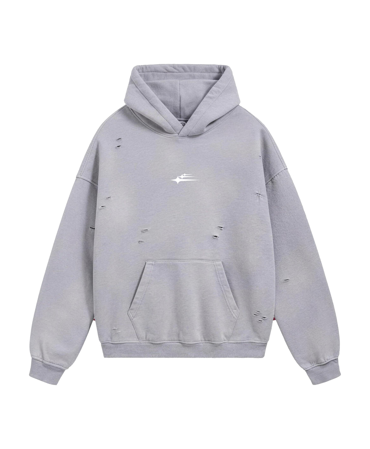 ATHENTIQ DISTRESSED HEAVYWEIGHT HOODIE