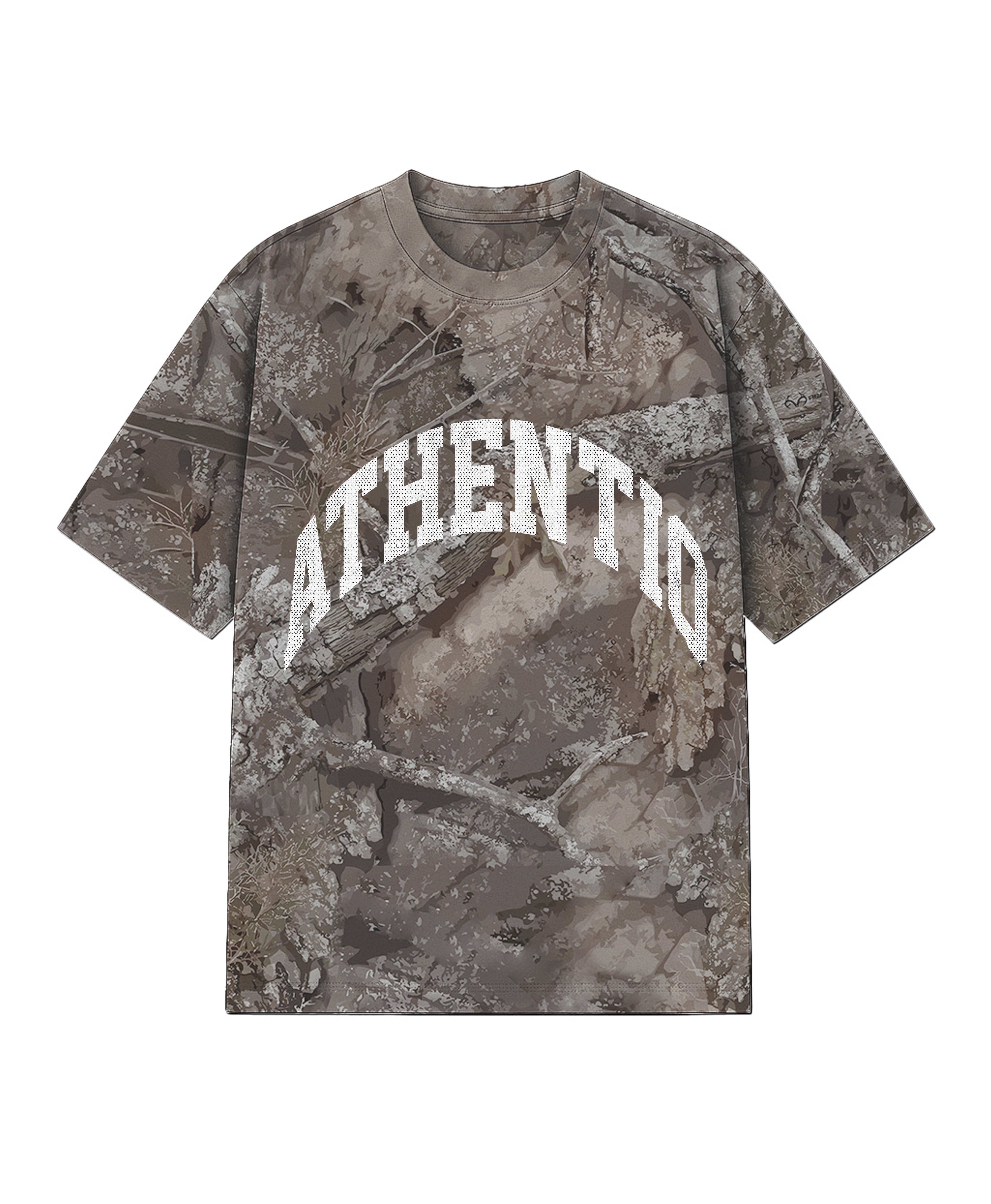 ATHENTIQ CAMO LOGO TEE