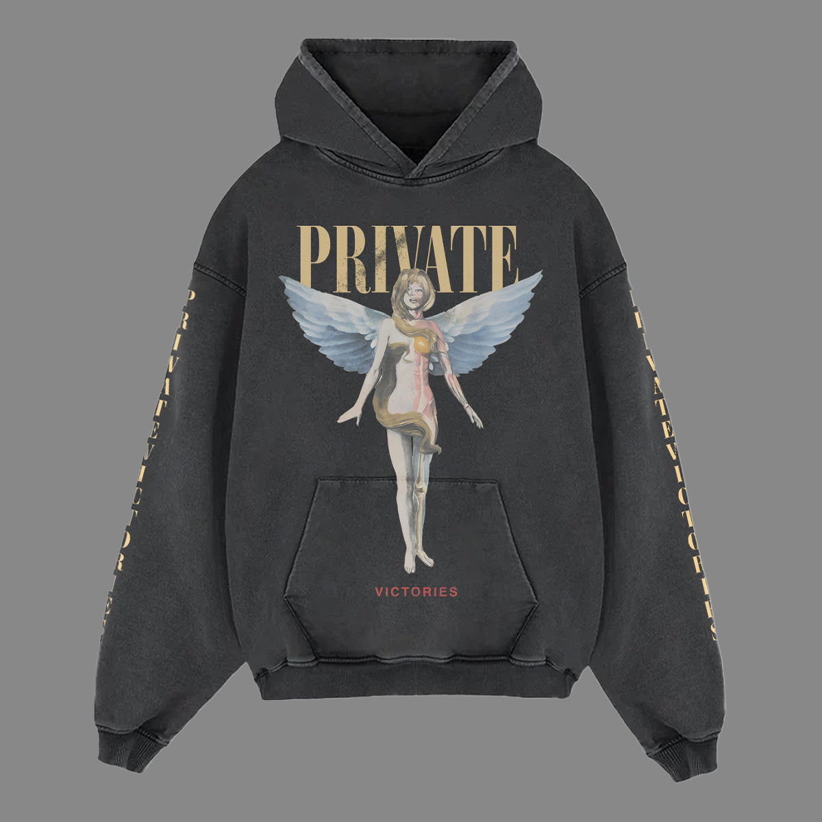 PRIVATE VICTORIES ANGEL HOODIE