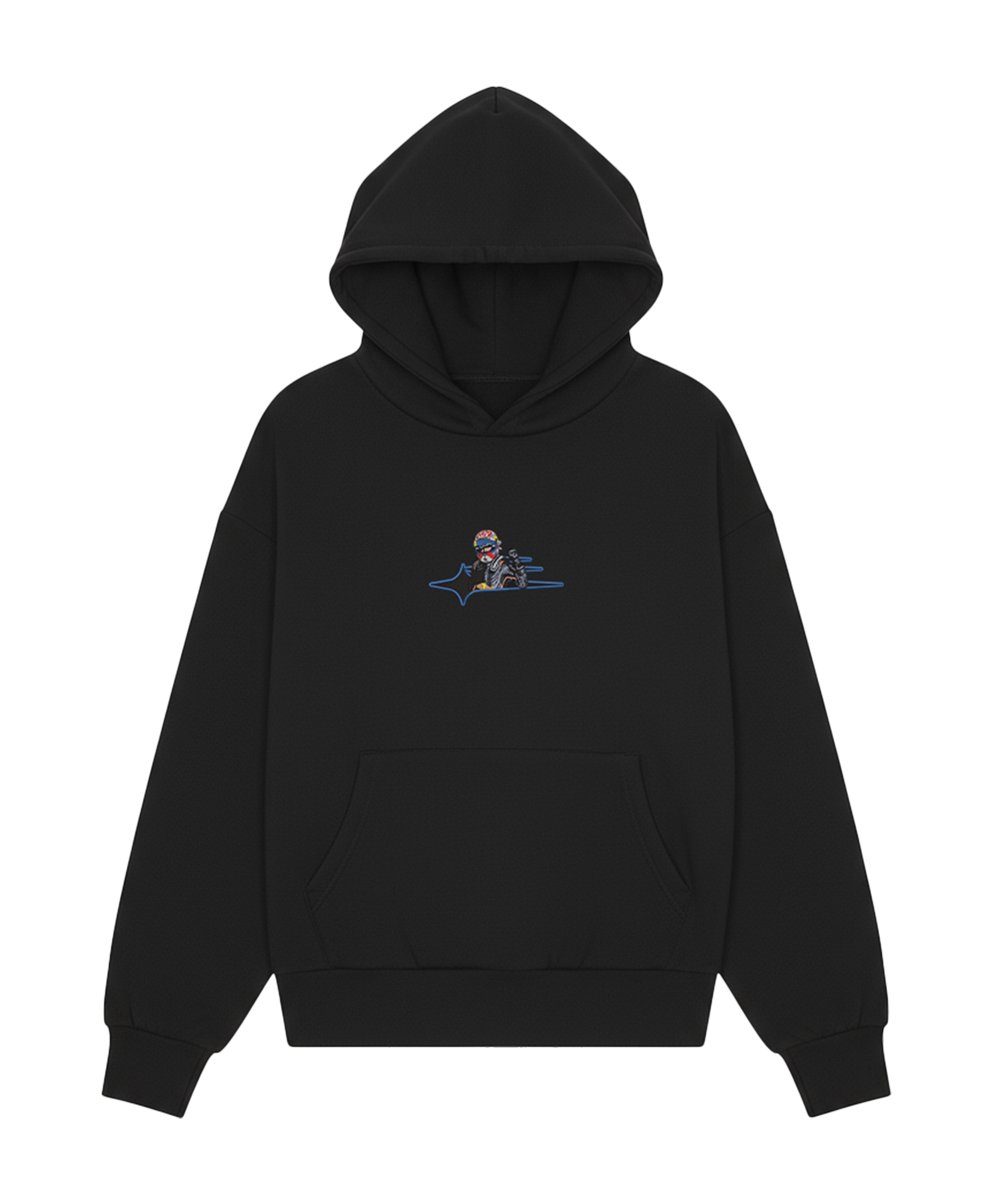 ATHENTIQ MAX LOGO FLEECE HOODIE