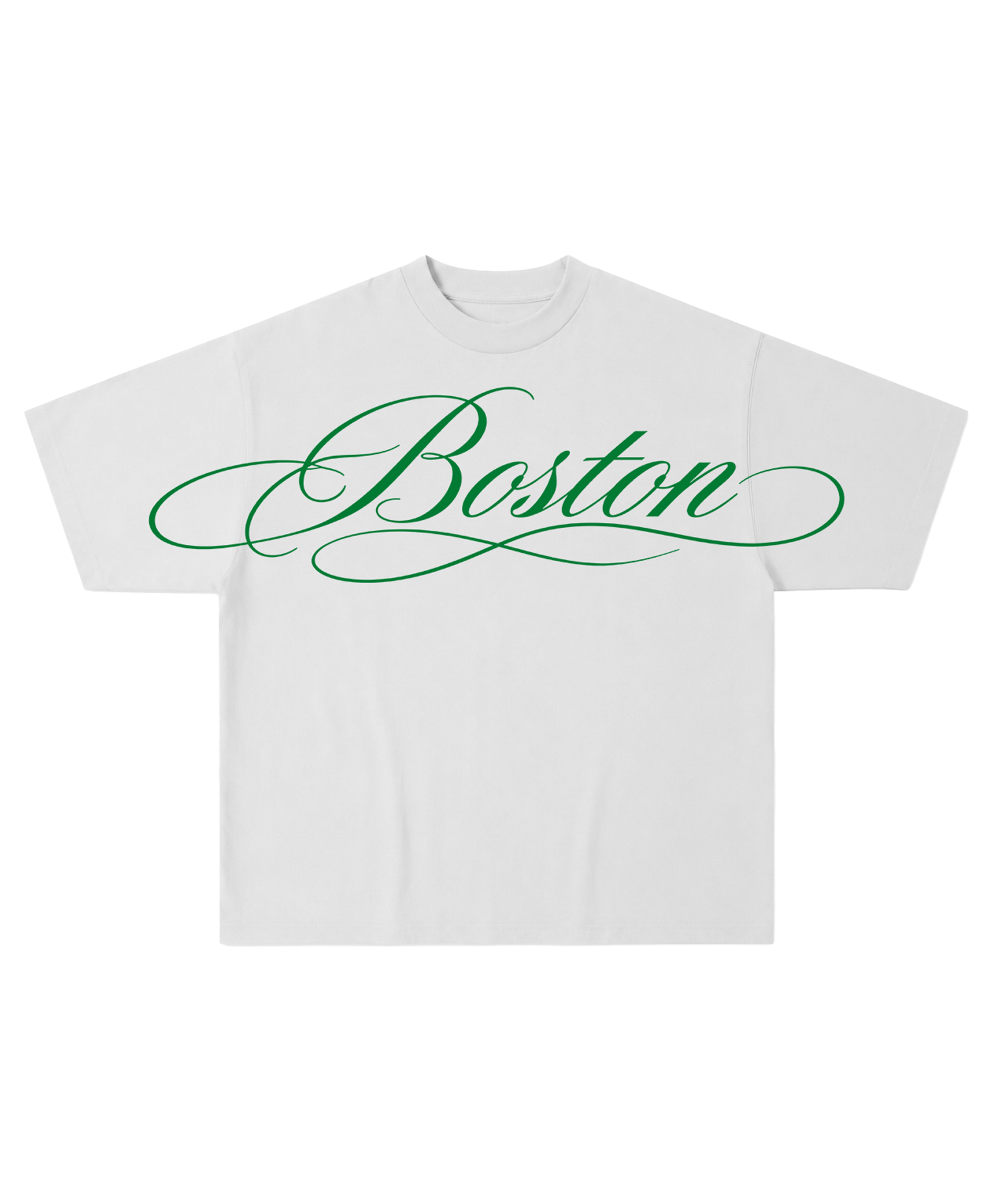 BOSTON MANUSCRIPT FADED TEE