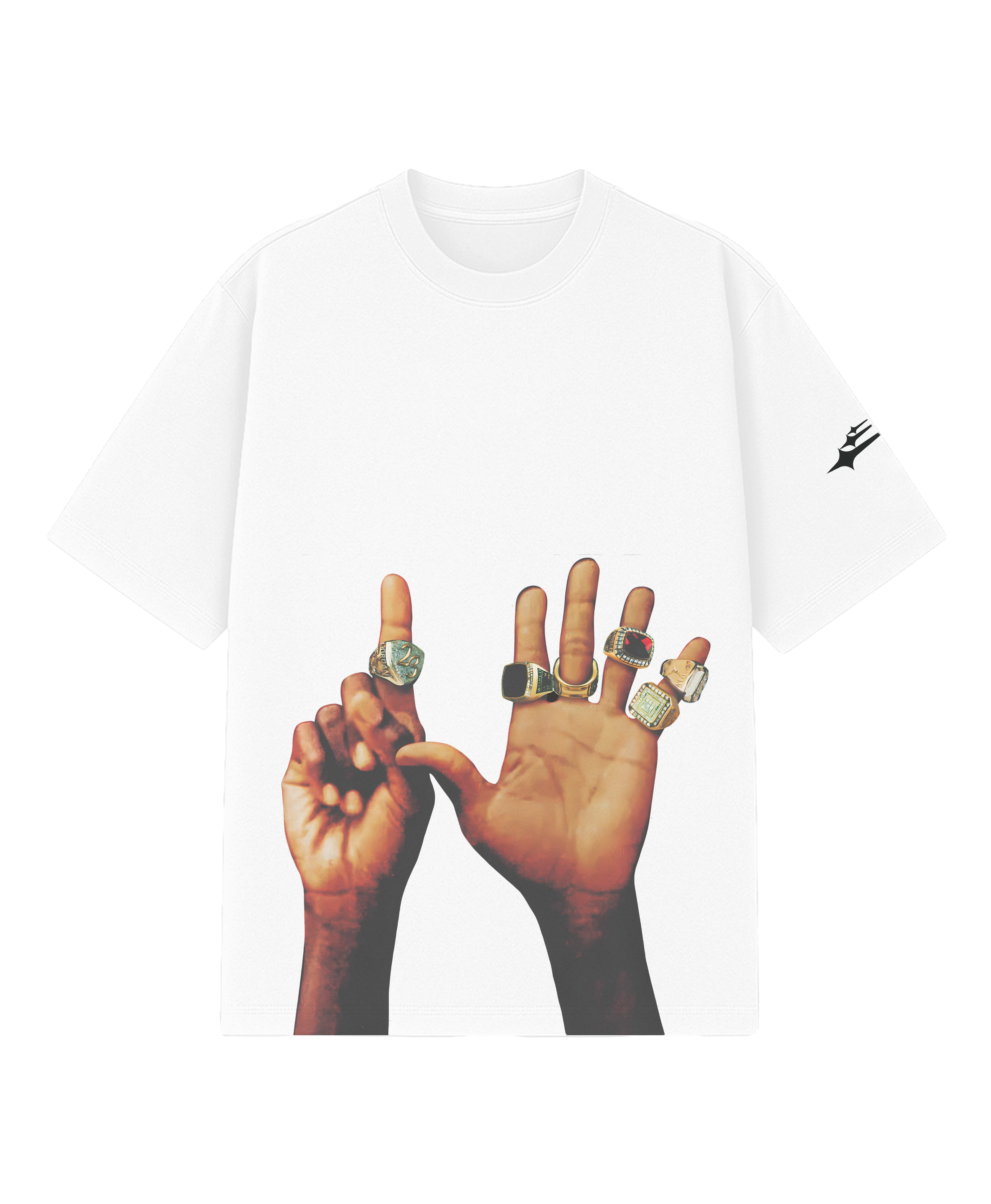 ATHENTIQ 6 RINGS LOGO TEE