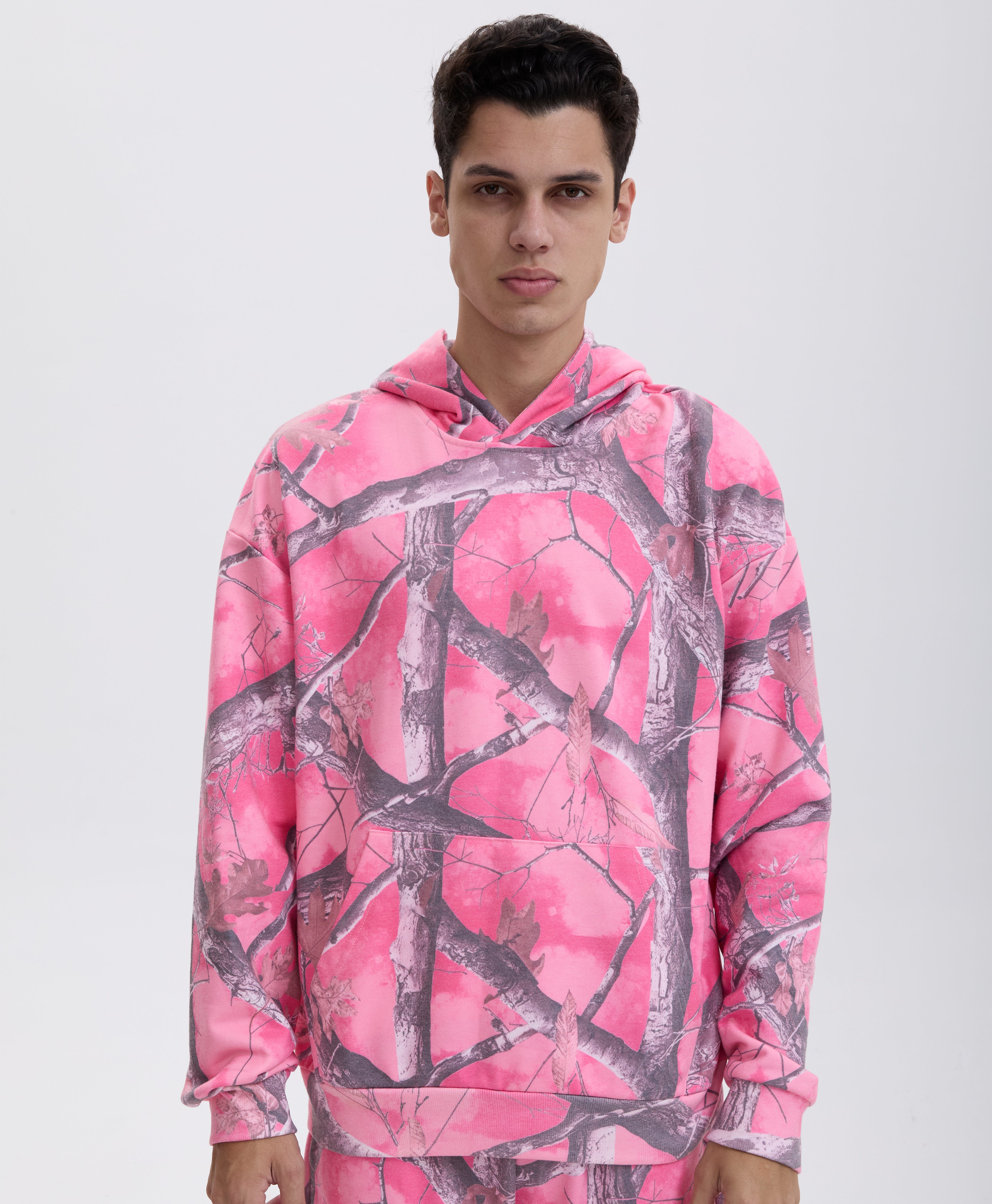 PINK CAMO HOODIE