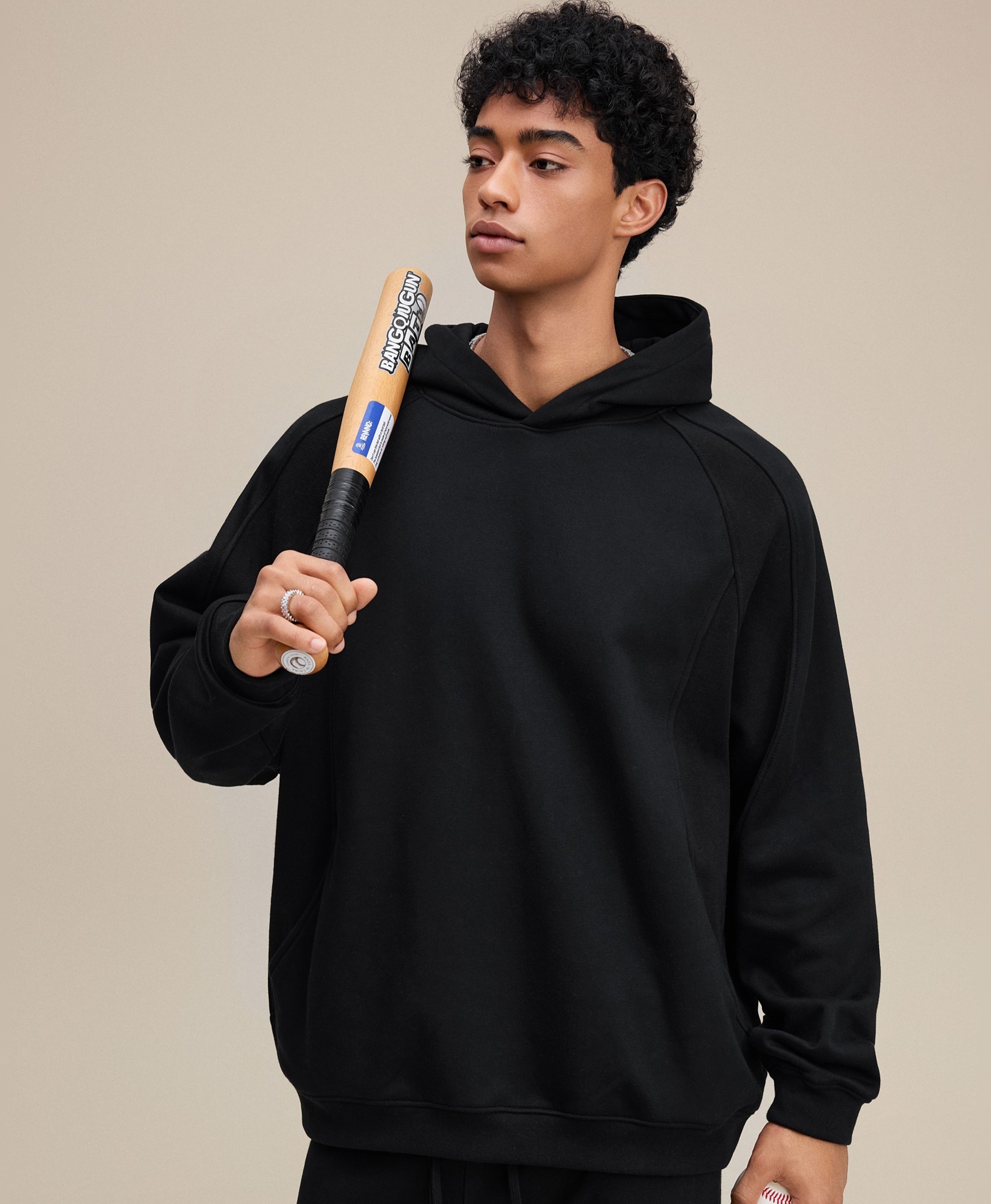ATHENTIQ BLANK FLEECE HOODIE
