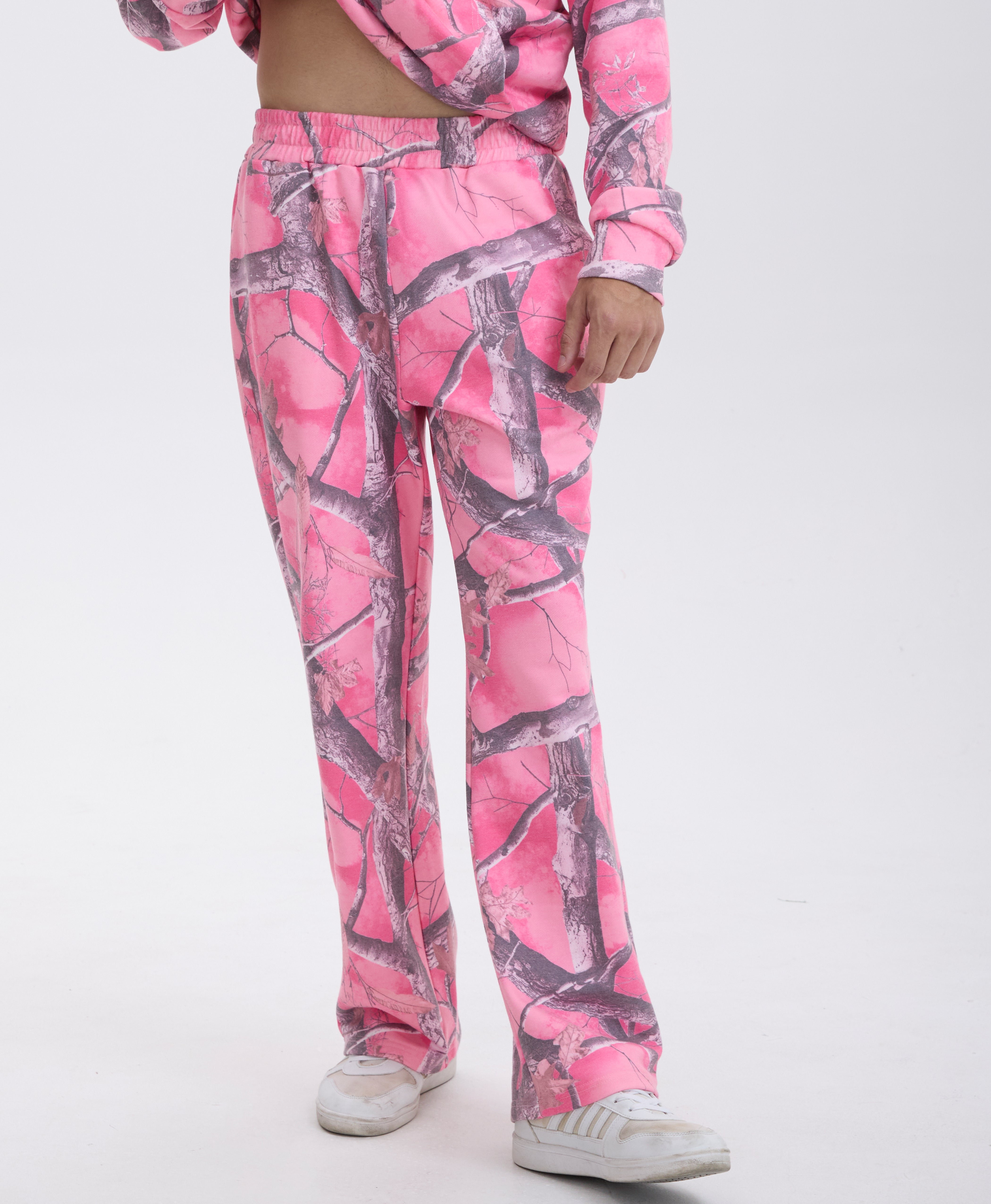 PINK CAMO PANTS