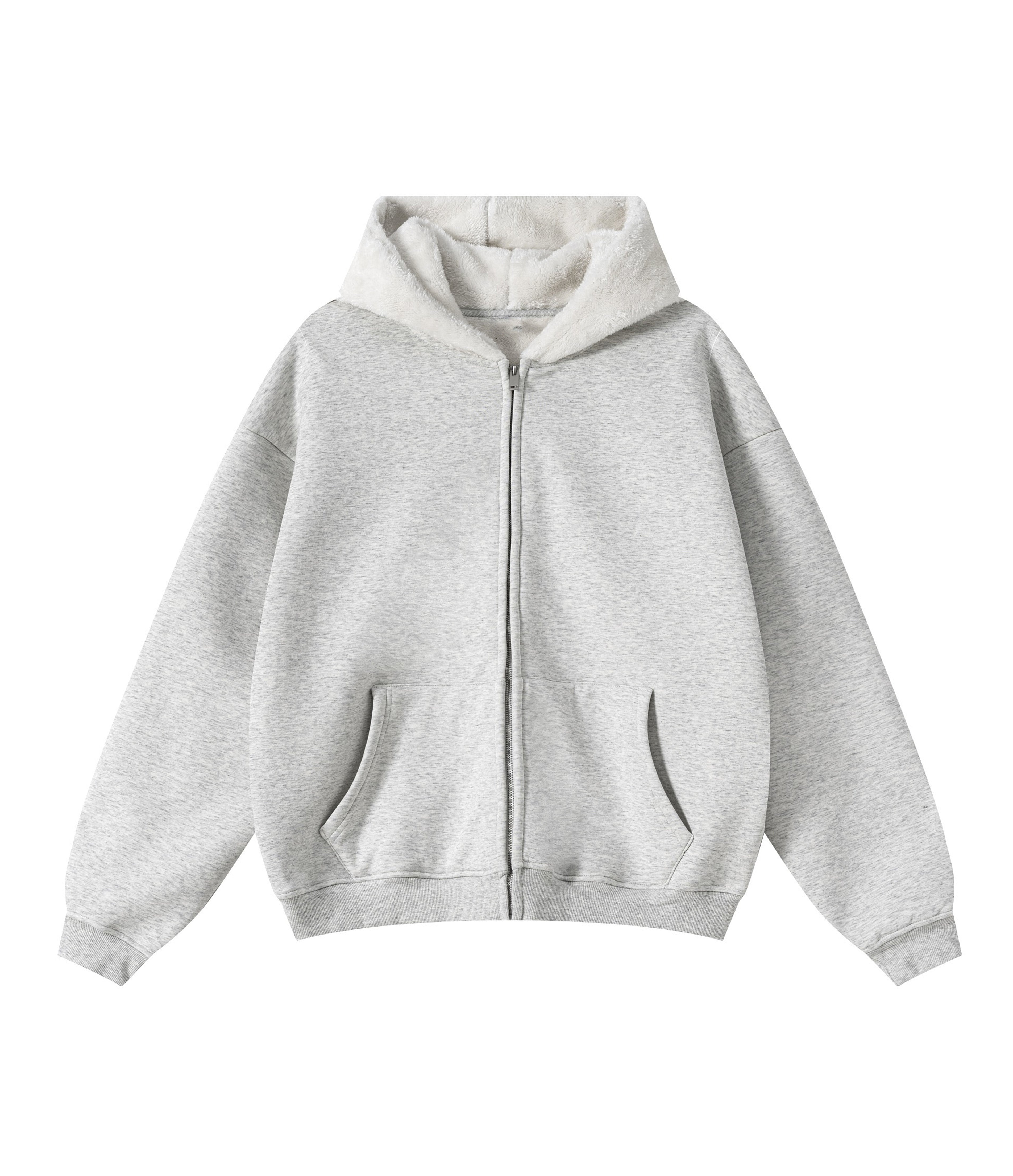 COZY FLEECE ZIP HOODIE