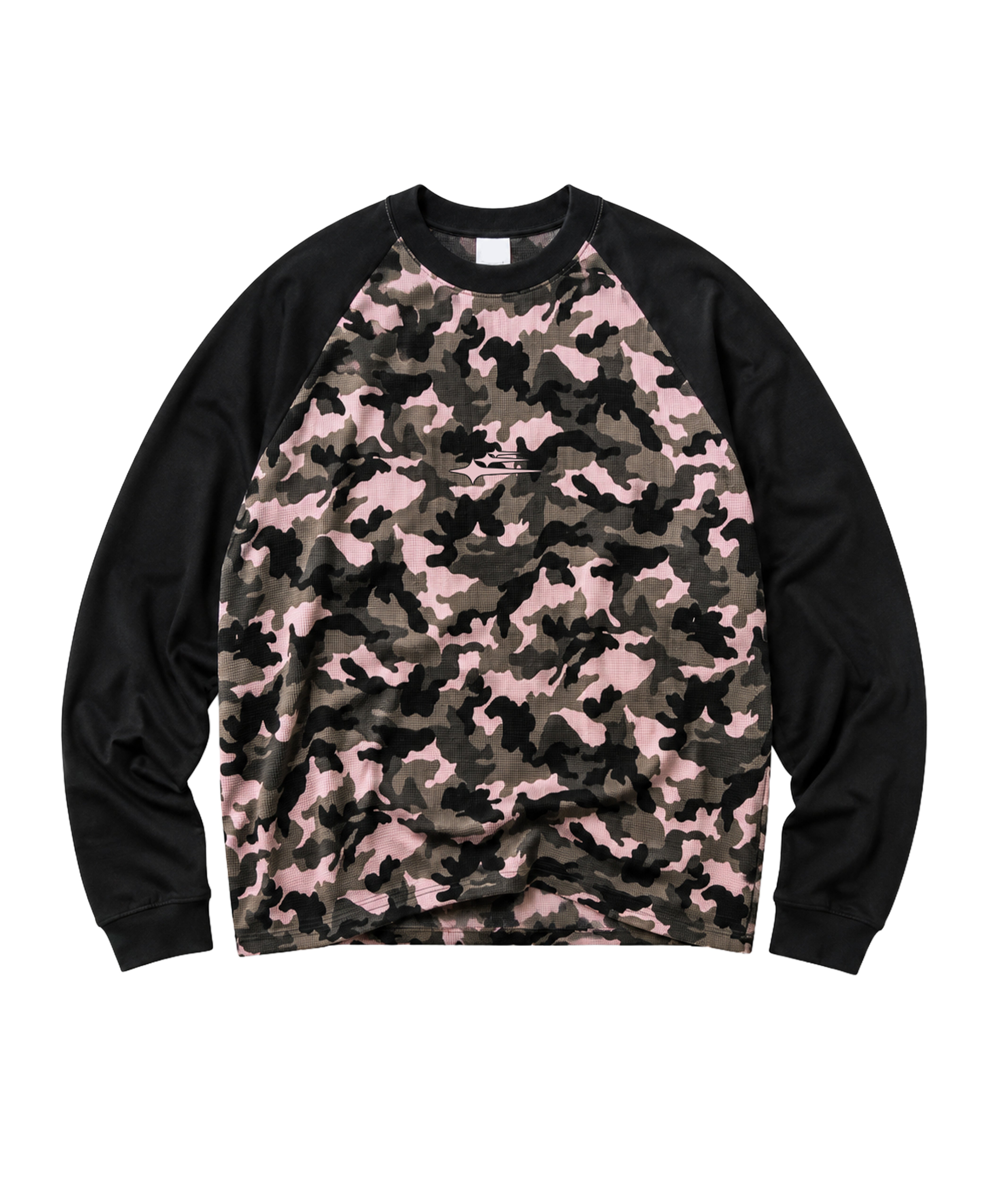 ATHENTIQ PINK CAMO WAFFLE LONGSLEEVE