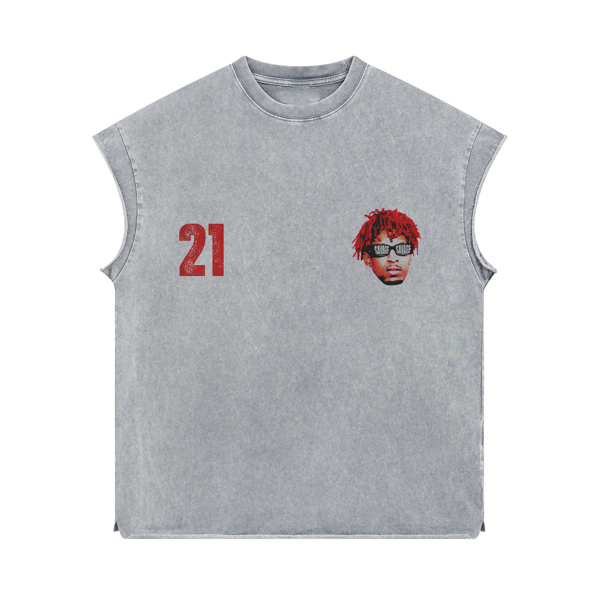 21 SAVAGE MUSCLE TEE