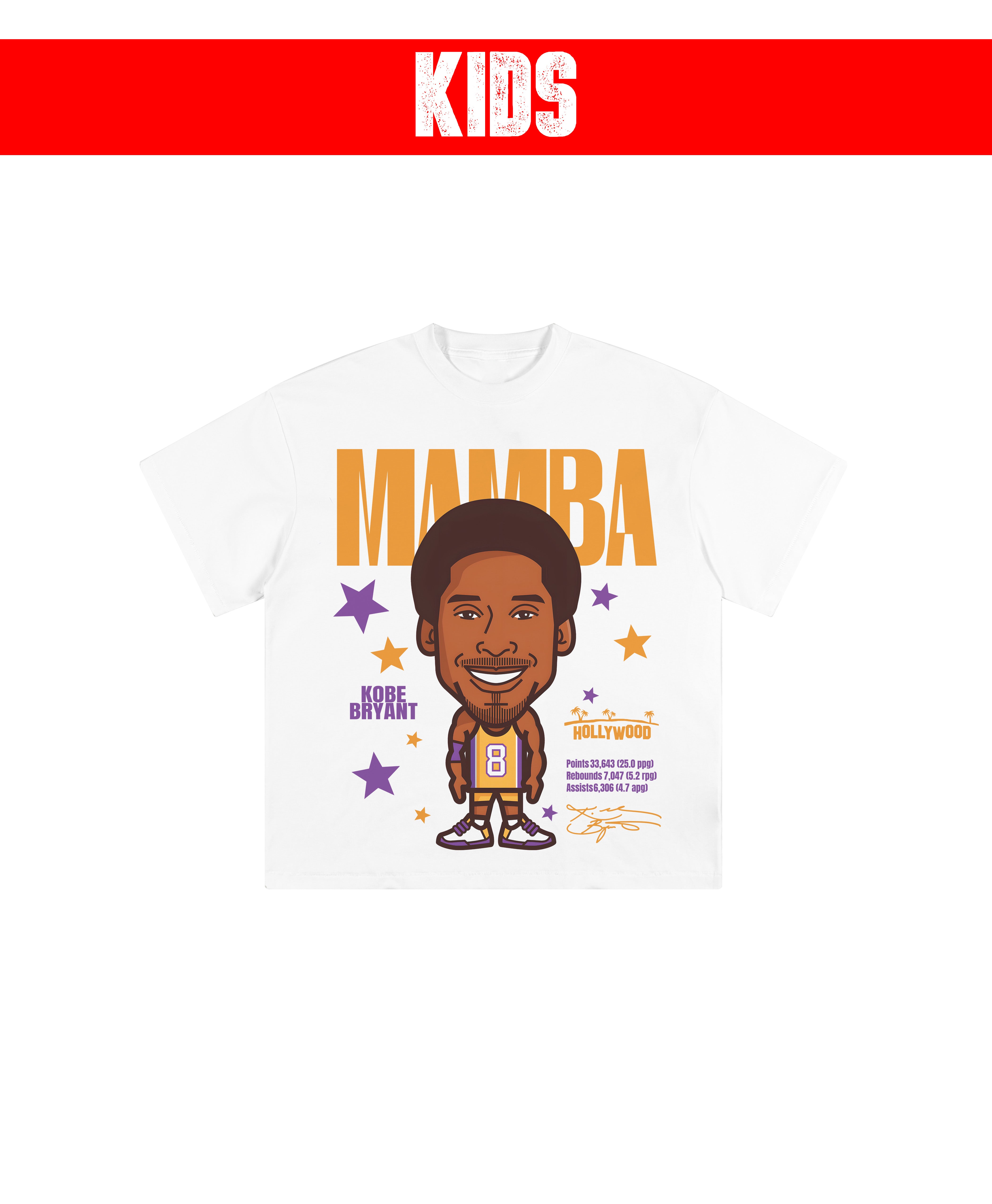 KOBE CARTOON KIDS TEE