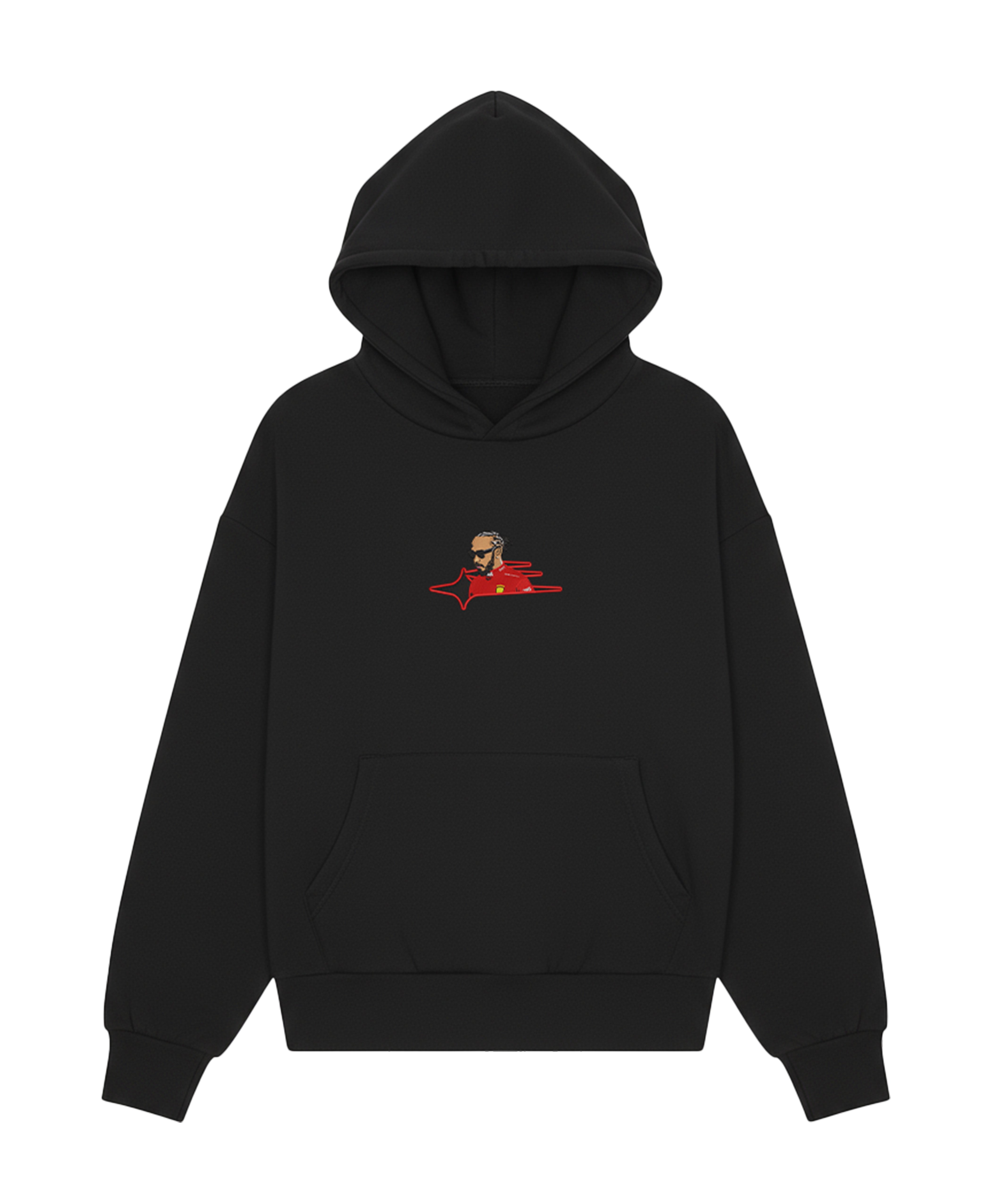 ATHENTIQ LEWIS LOGO FLEECE HOODIE