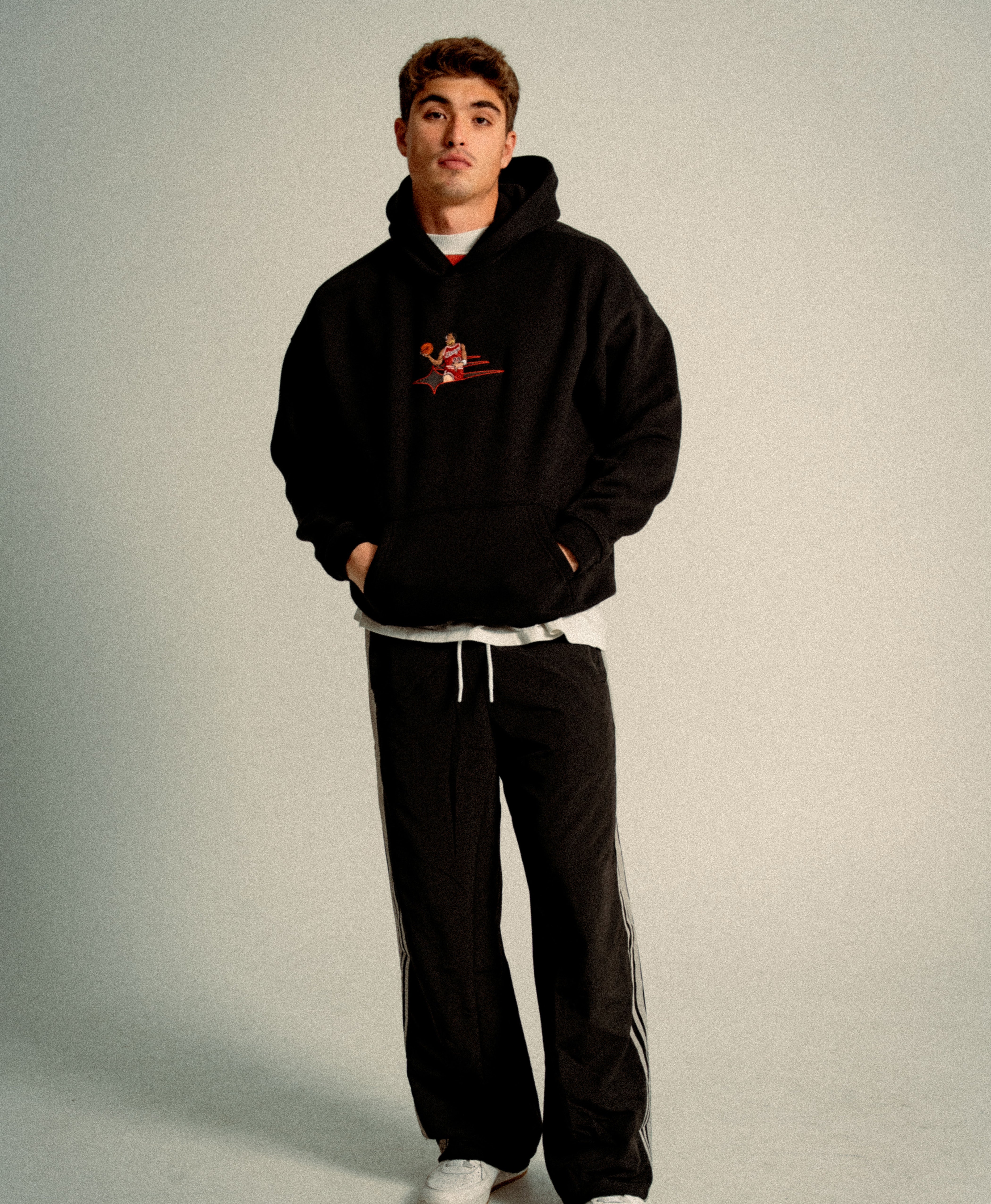 ATHENTIQ MJ LOGO FLEECE HOODIE