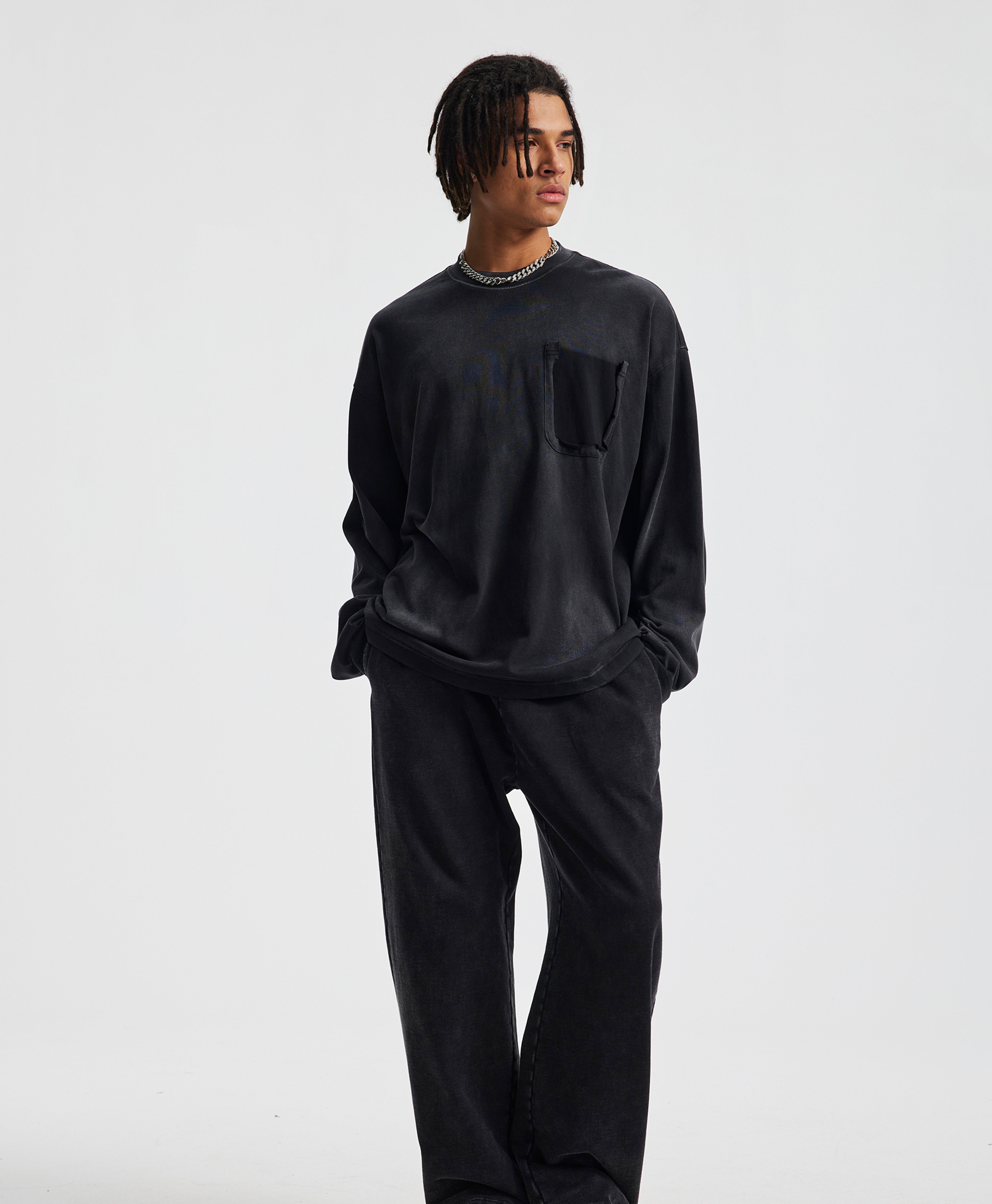 FADED LONGE SLEEVE TEE
