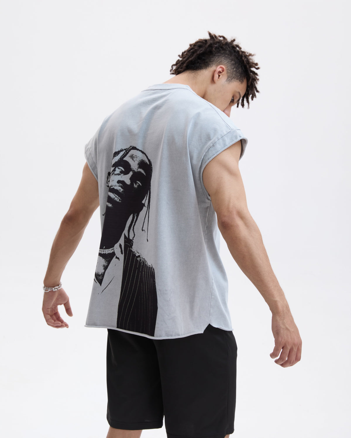 LA FLAME MUSCLE TEE