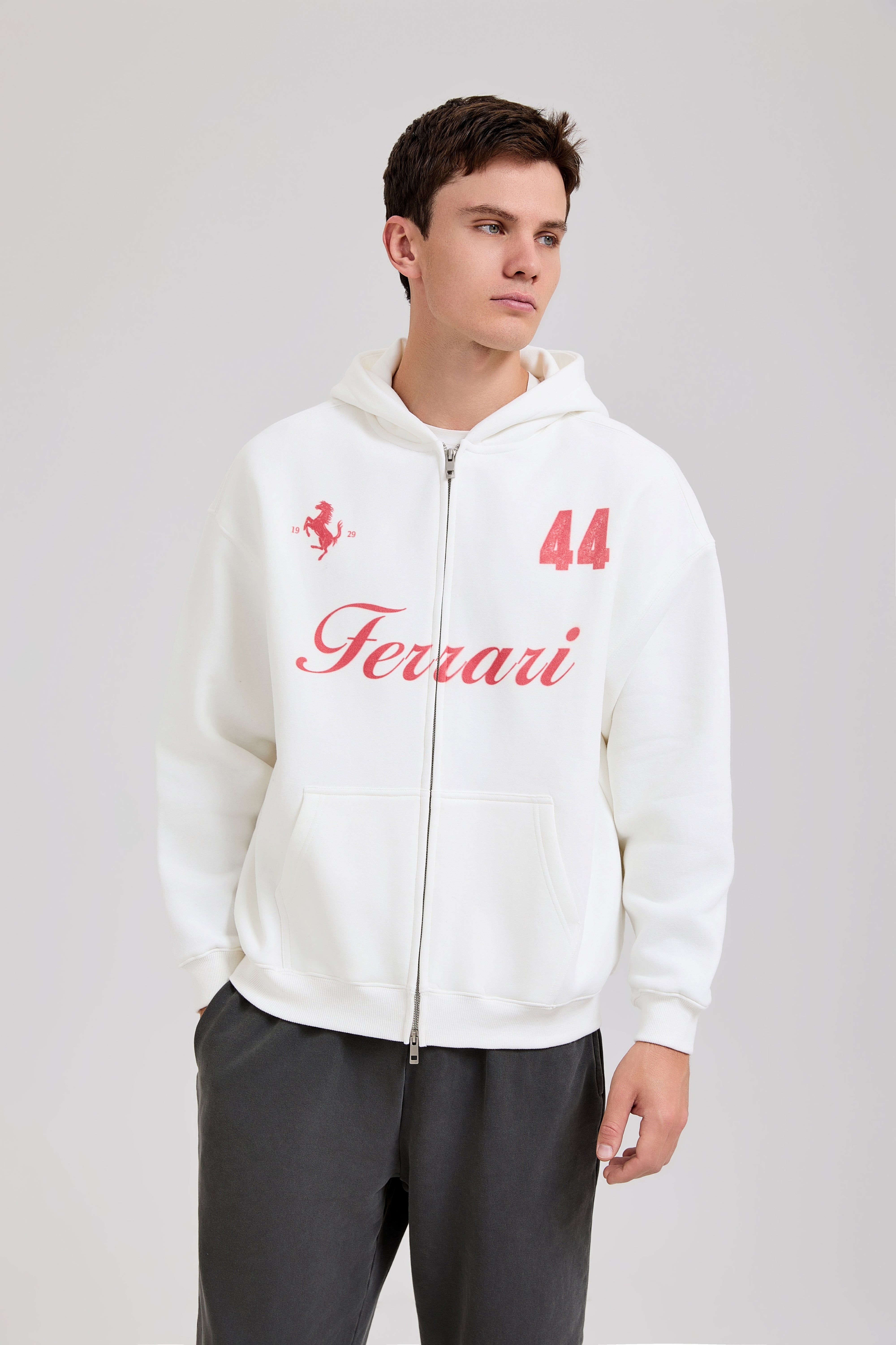 LEWIS ZIP HOODIE
