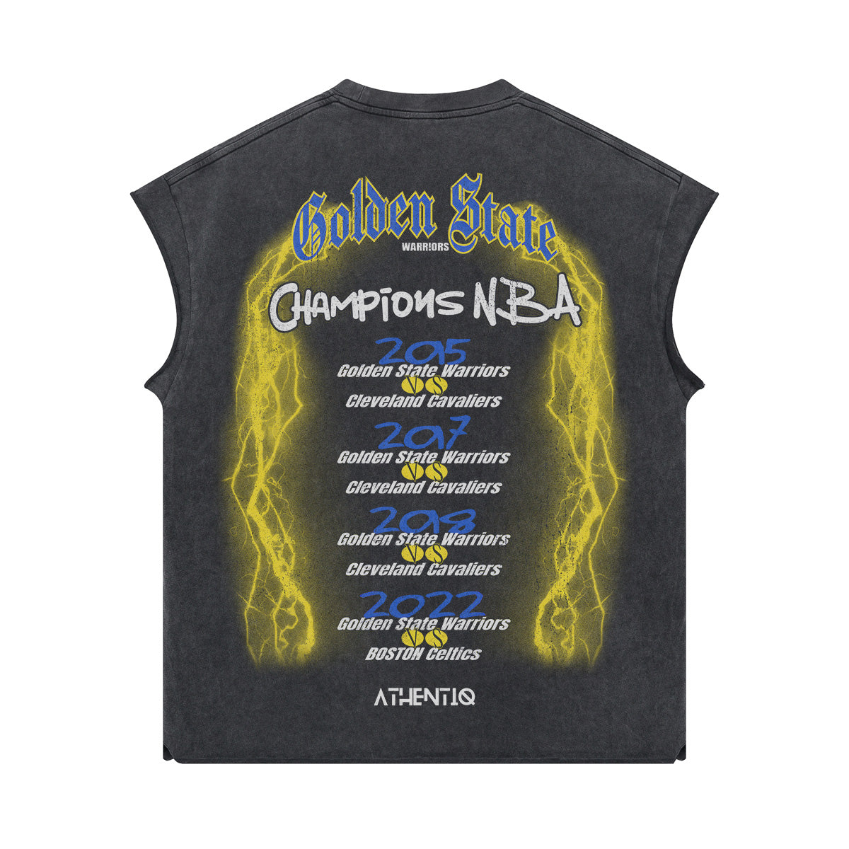 WARRIORS CHAMPS MUSCLE TEE
