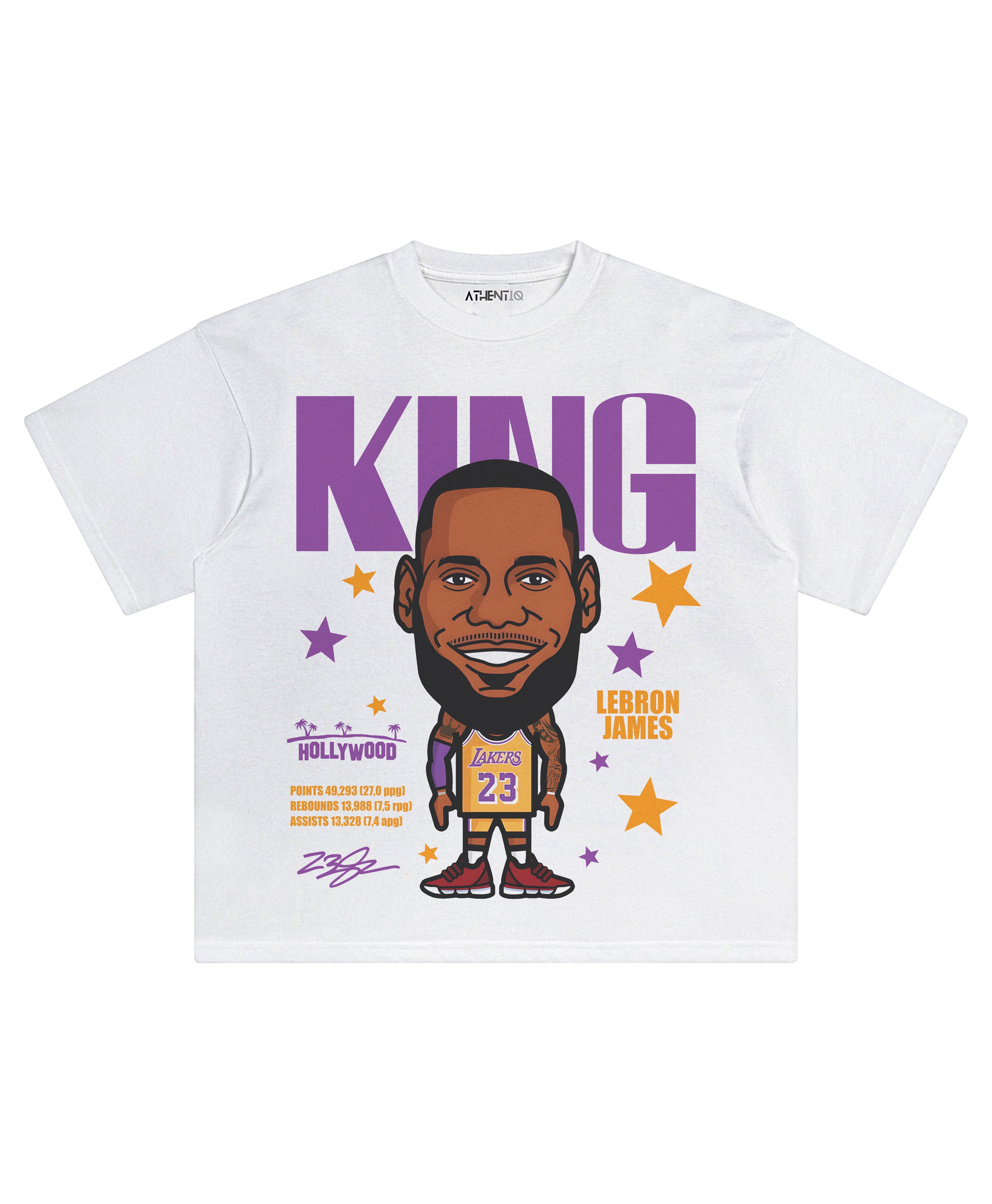 LEBRON CARTOON TEE