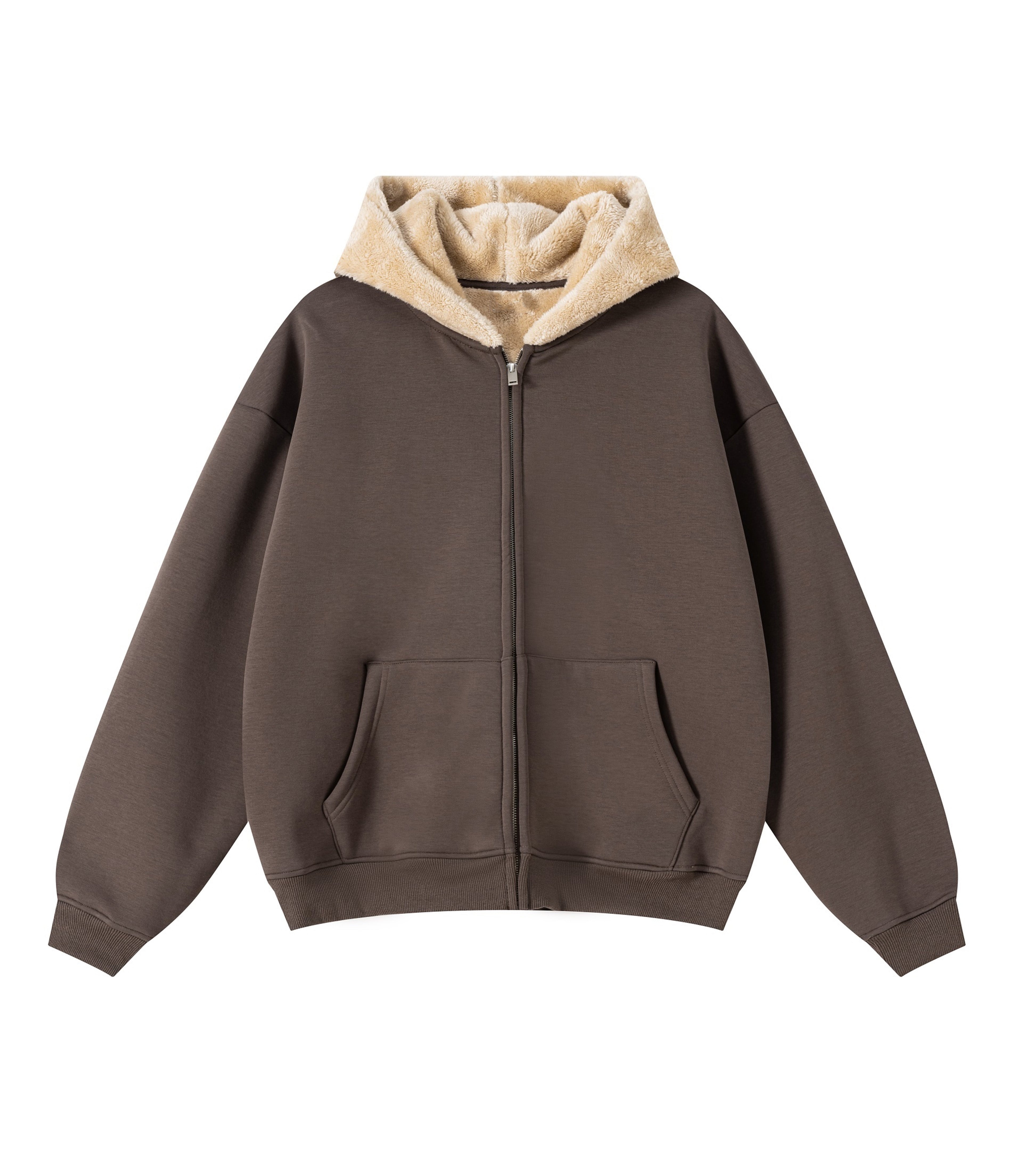 COZY FLEECE ZIP HOODIE