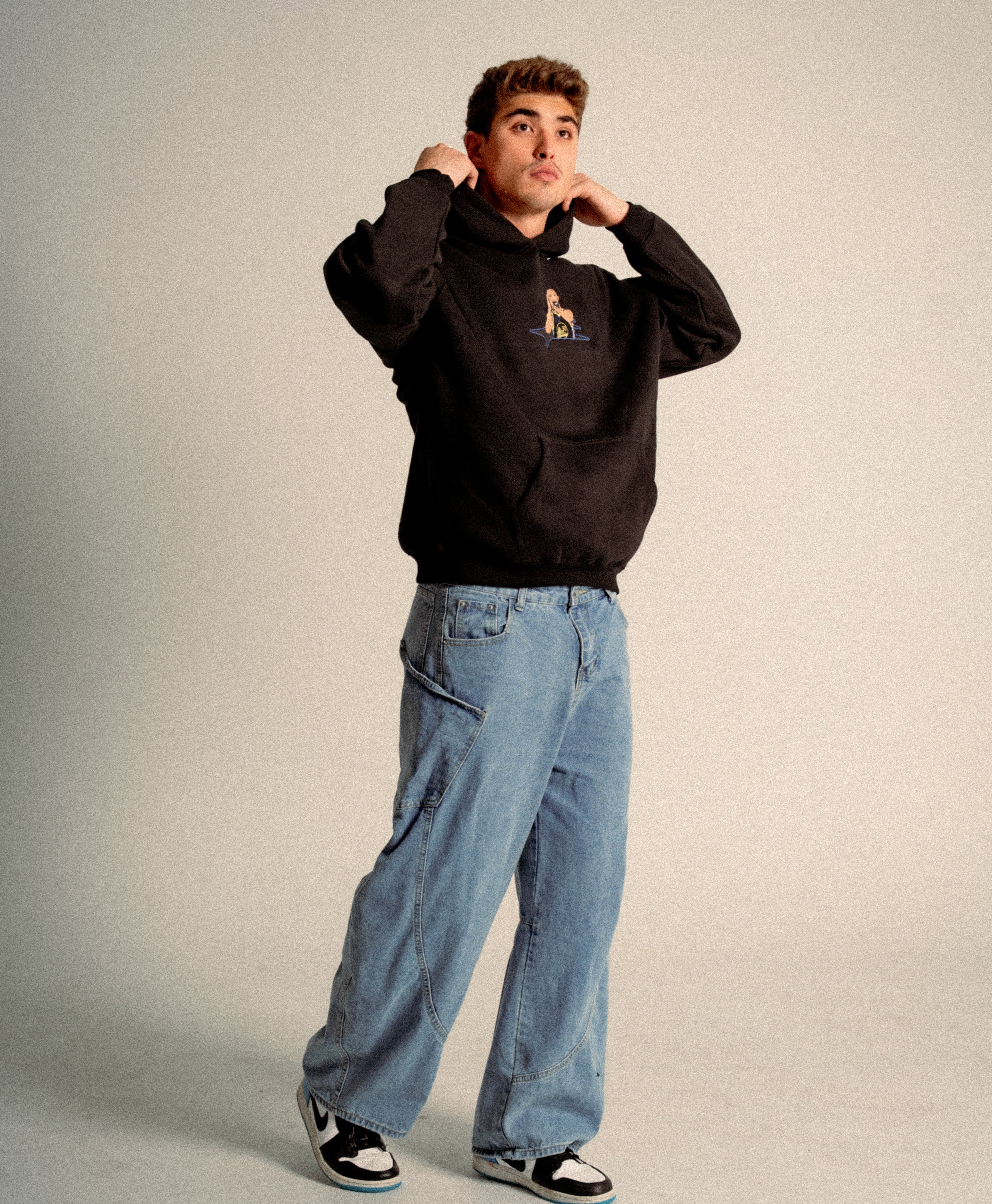 ATHENTIQ CURRY LOGO FLEECE HOODIE