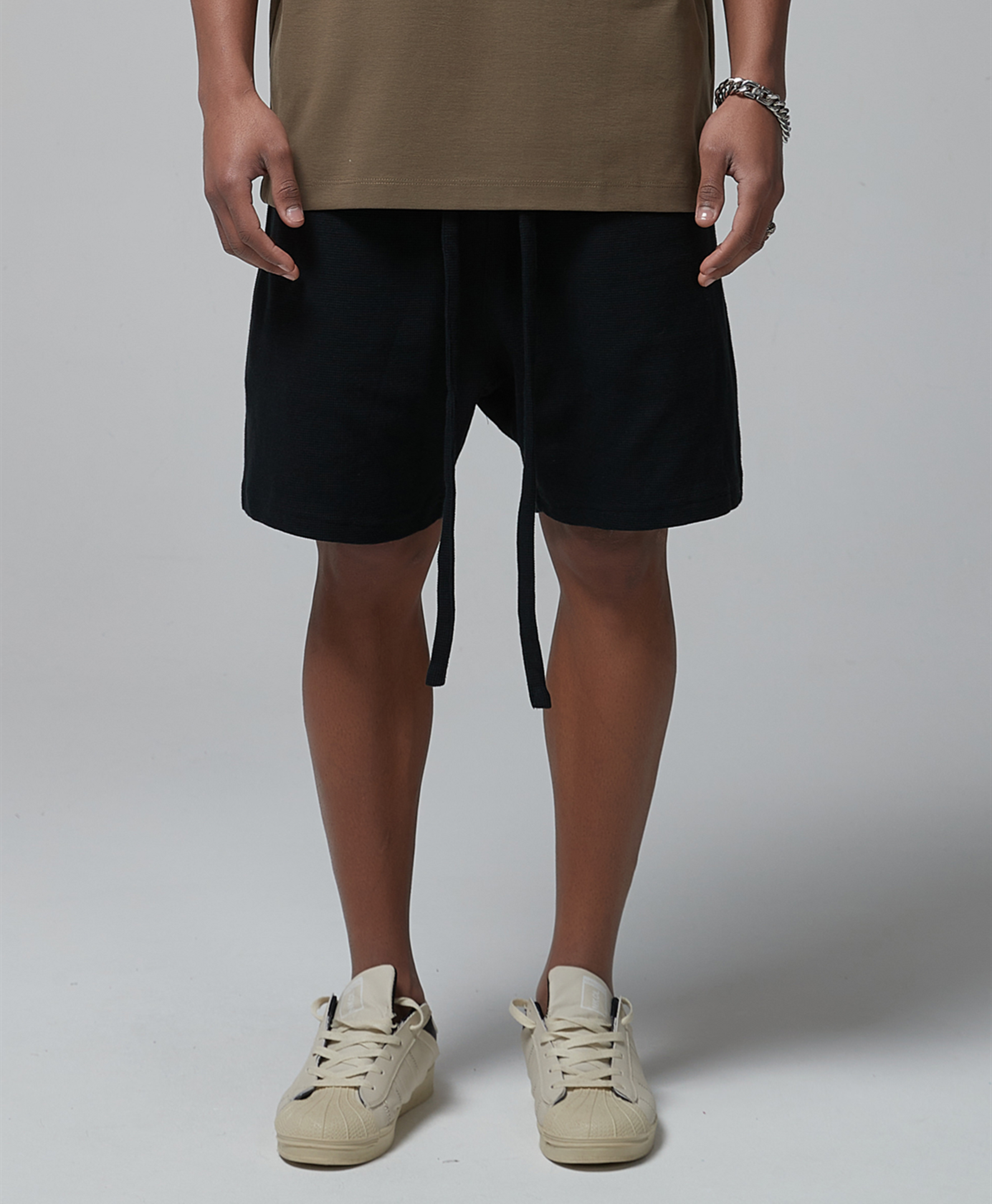 ATHENTIQ WAFFLE SHORTS