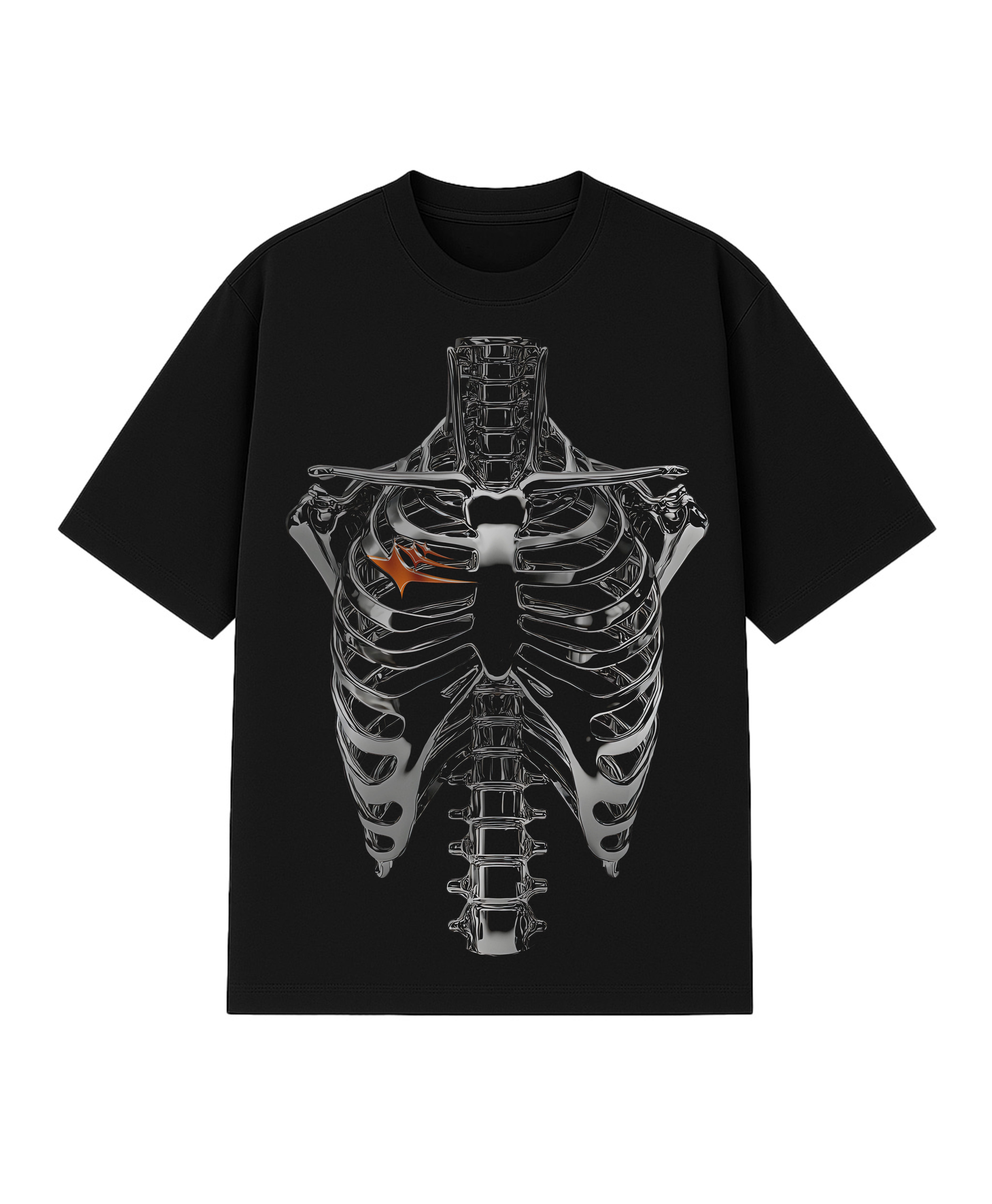 ATHENTIQ SKELETON LOGO TEE