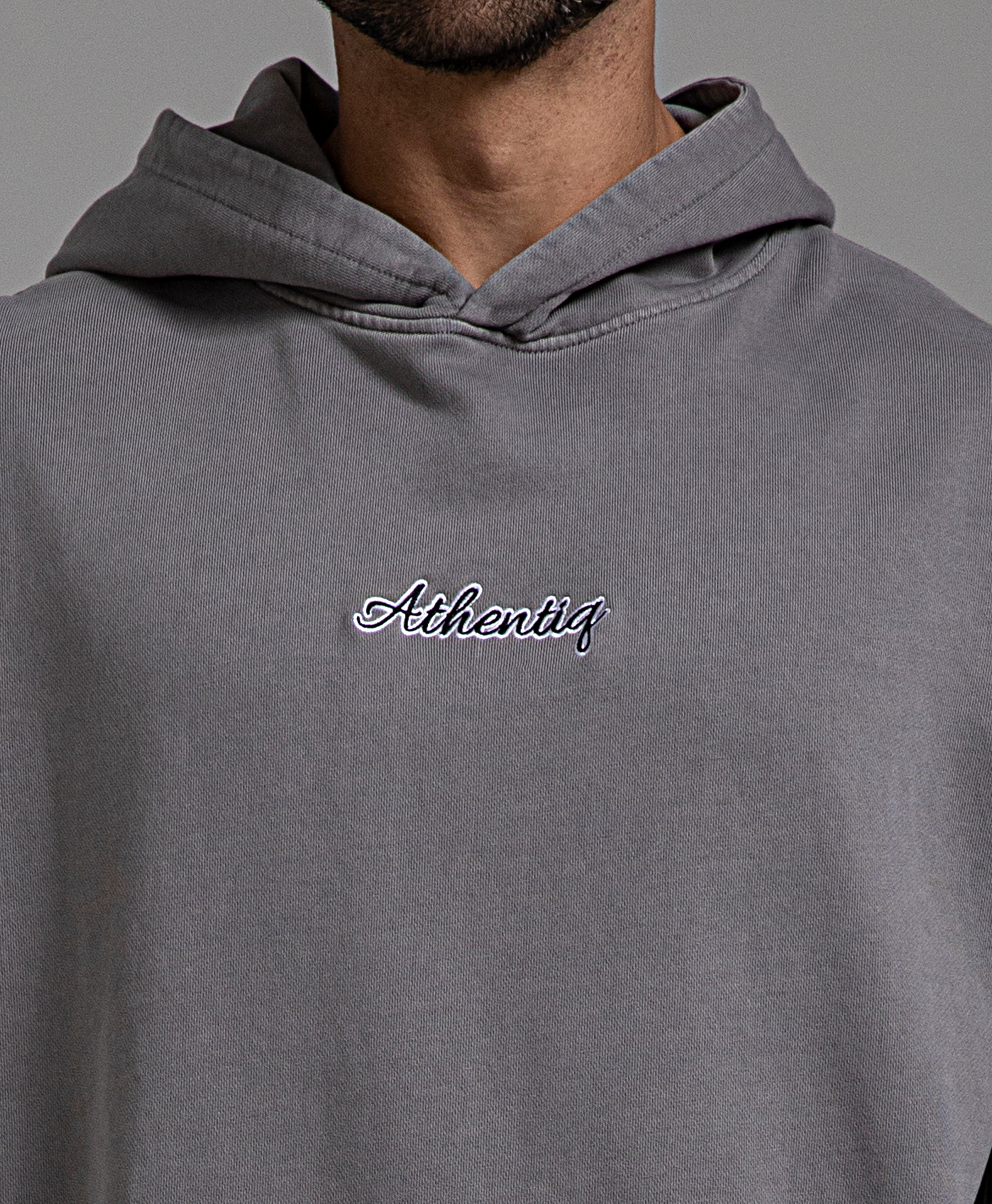 ATHENTIQ PREMIUM HEAVYWEIGHT LOGO HOODIE