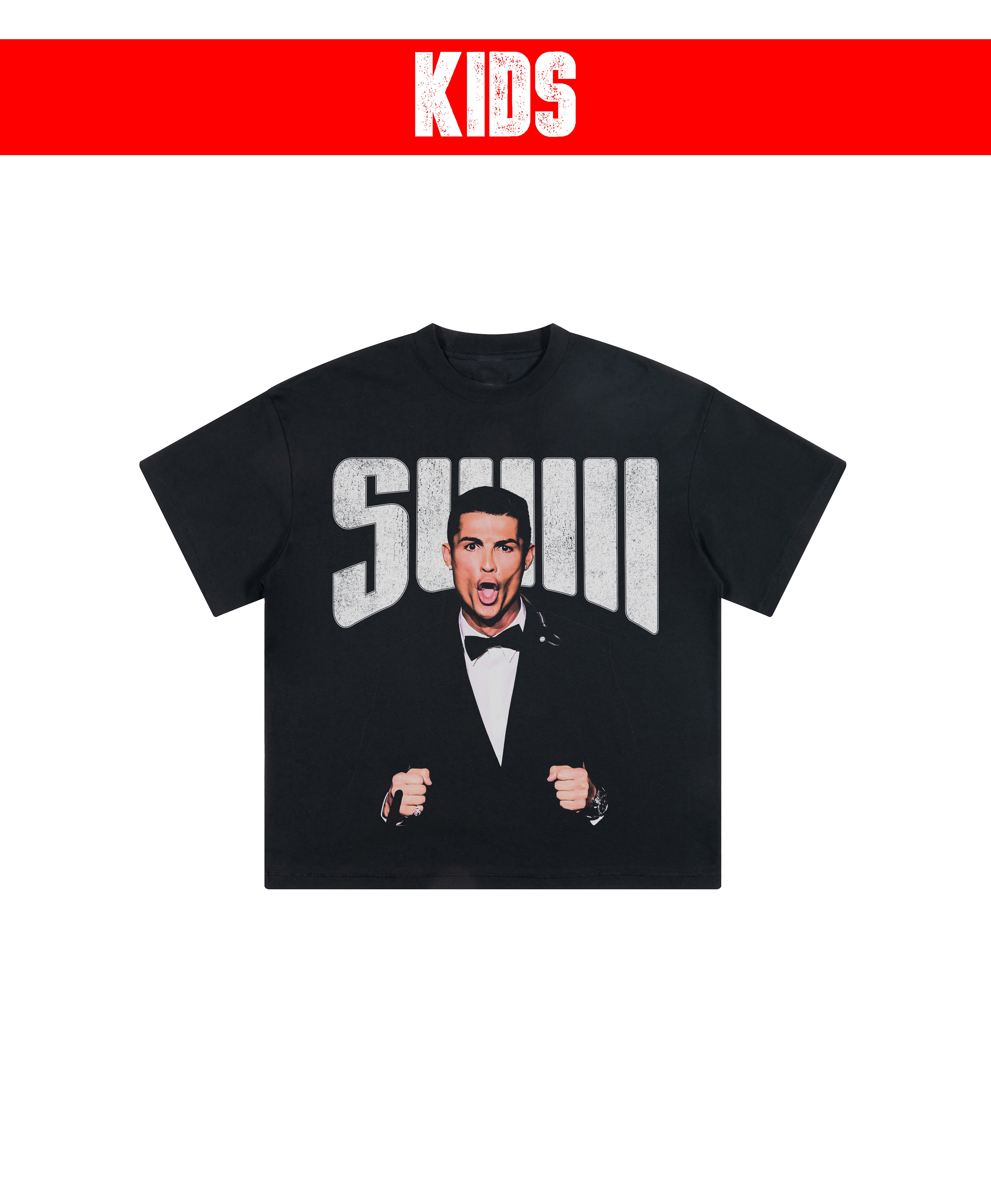 RONALDO SUIII KIDS TEE