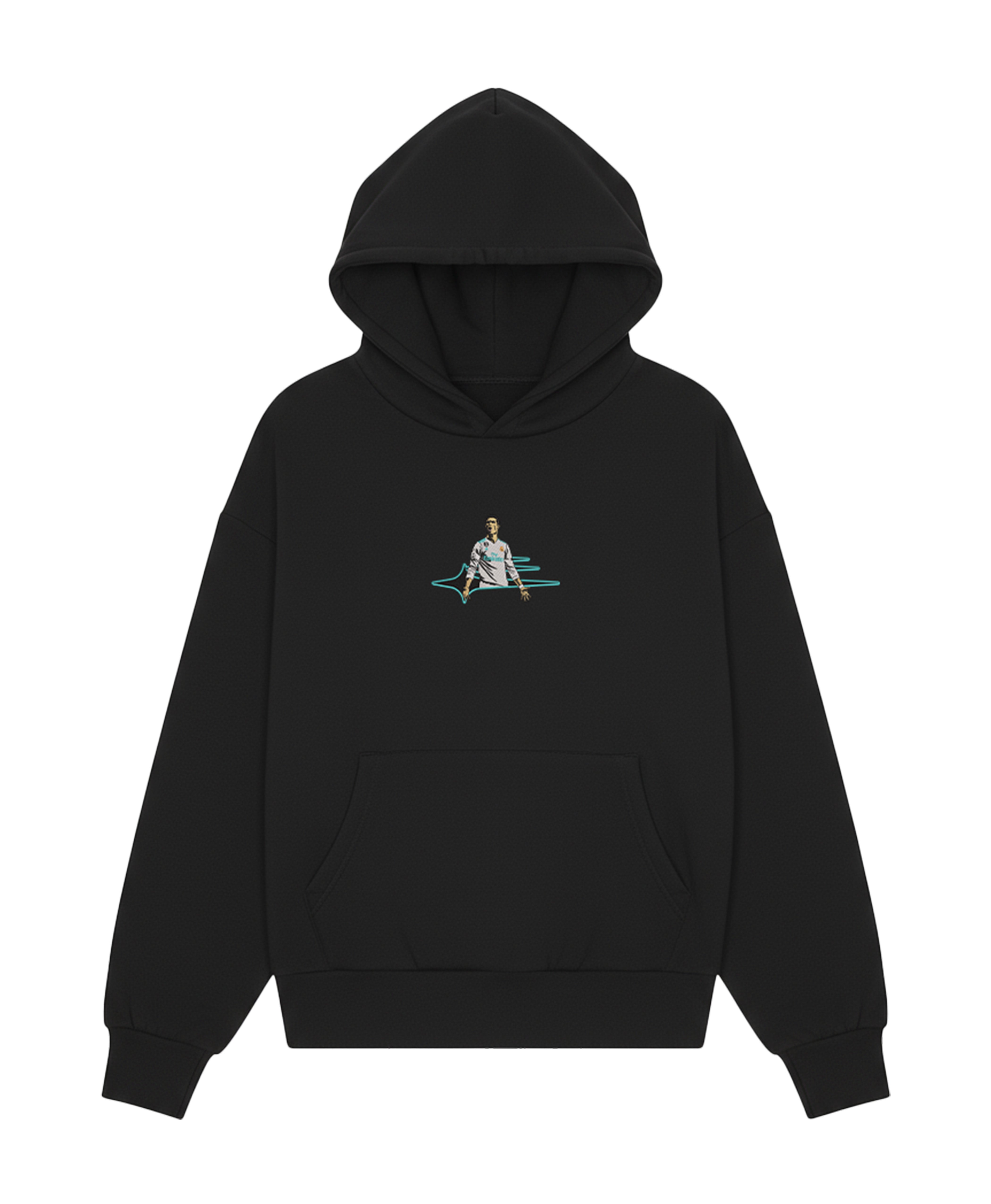 ATHENTIQ CR7 LOGO FLEECE HOODIE