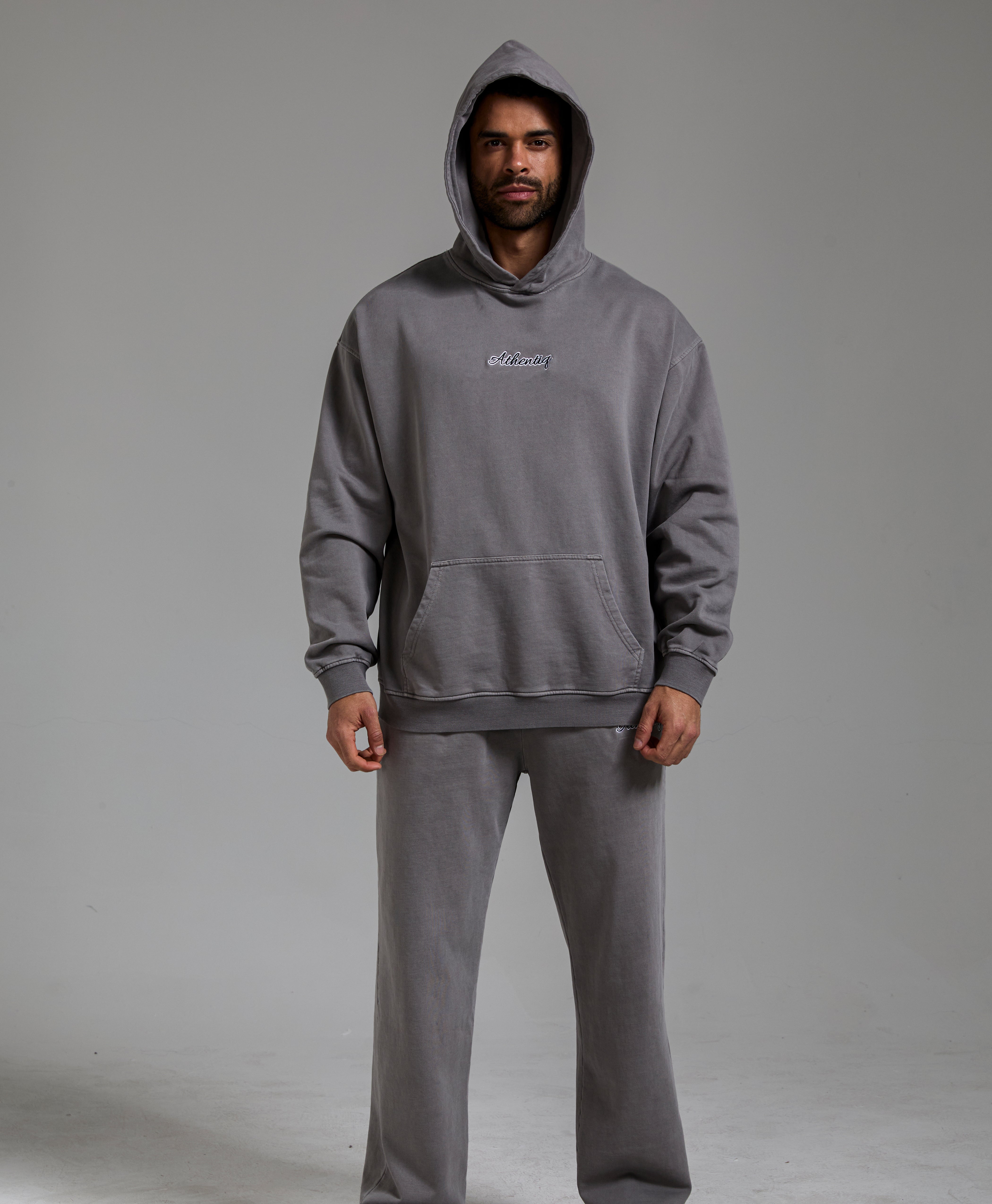 ATHENTIQ PREMIUM HEAVYWEIGHT LOGO HOODIE