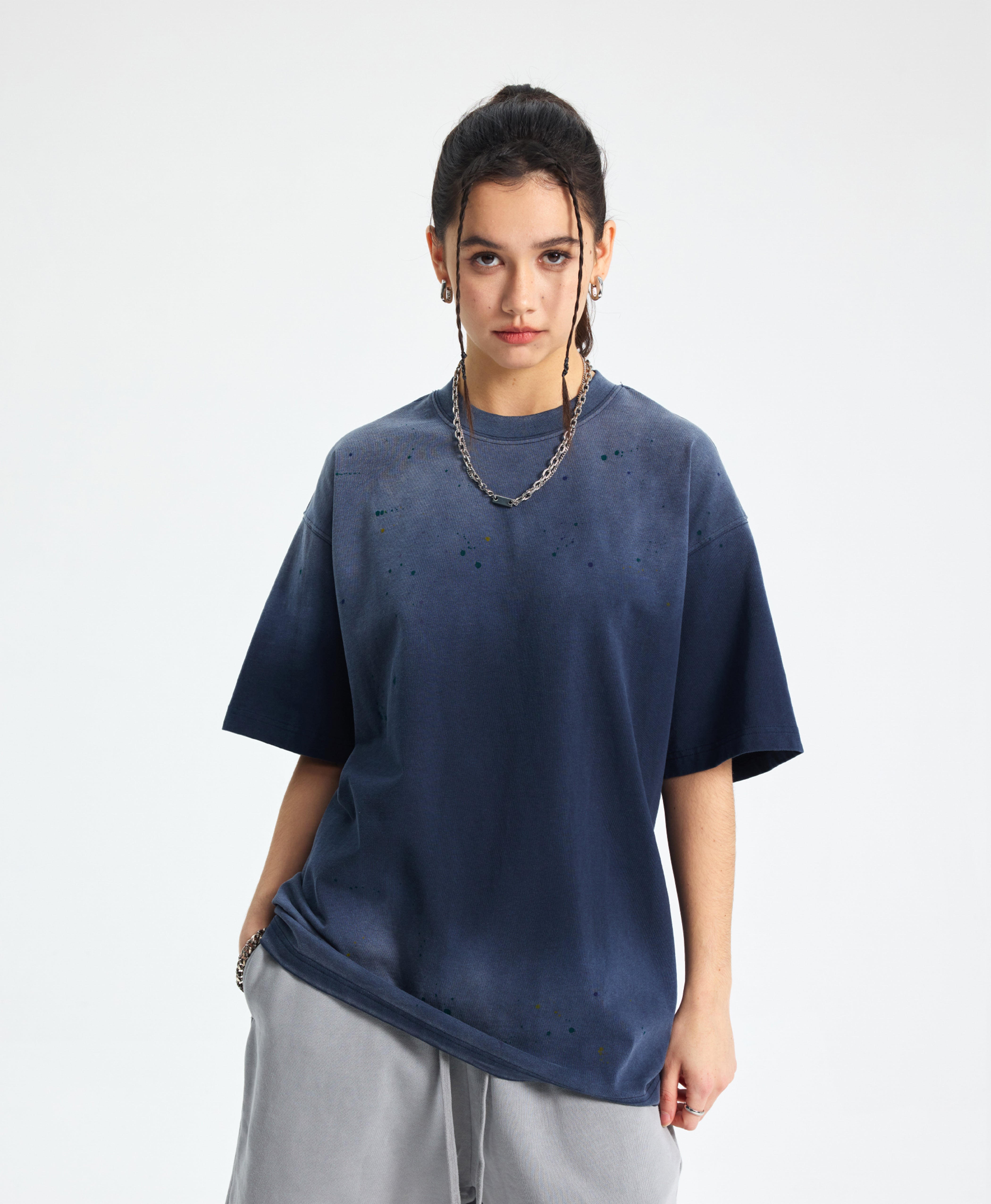 ATHENTIQ WASHED PAINTED TEE
