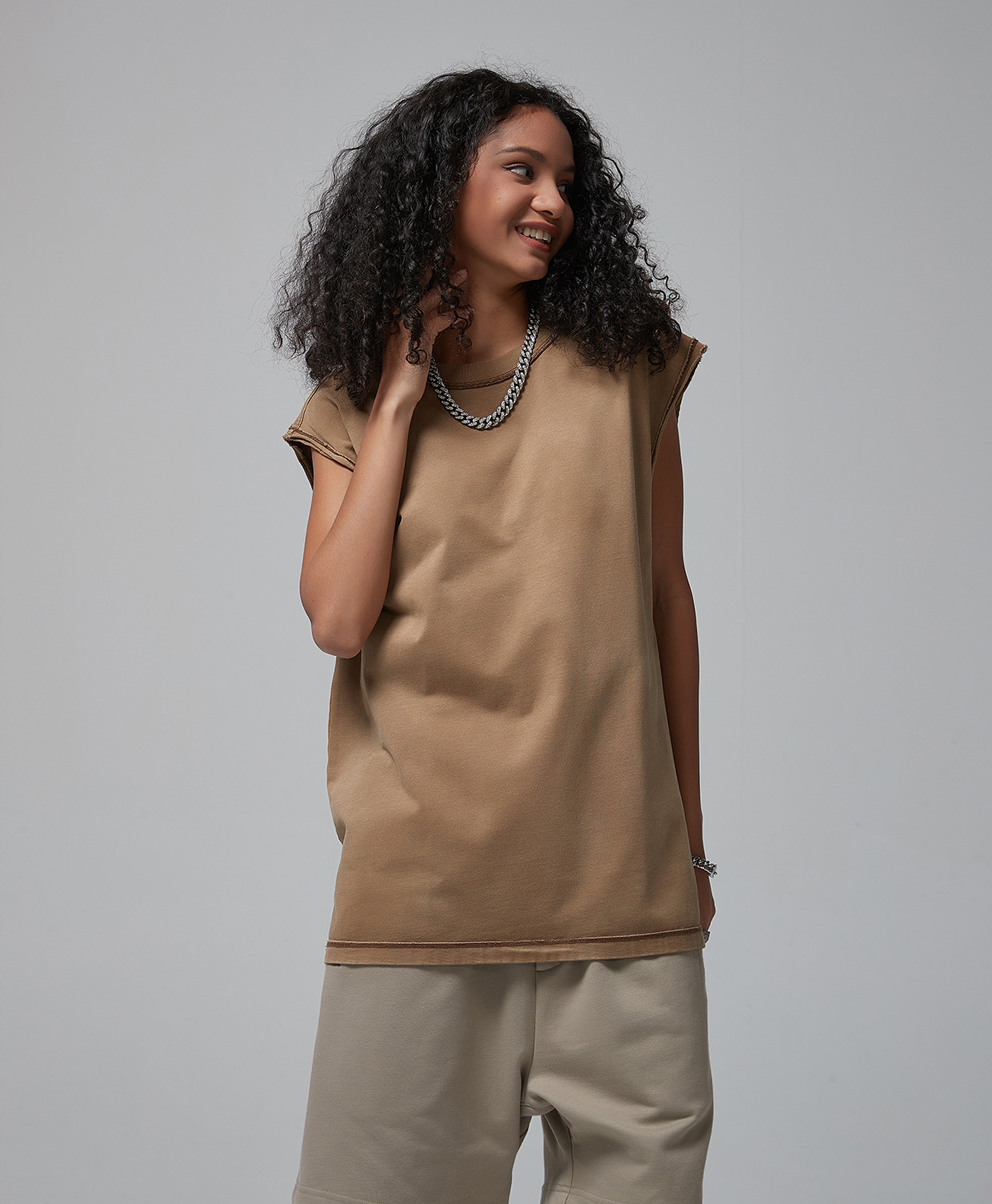 ATHENTIQ PREMIUM WASHED CUT OFF
