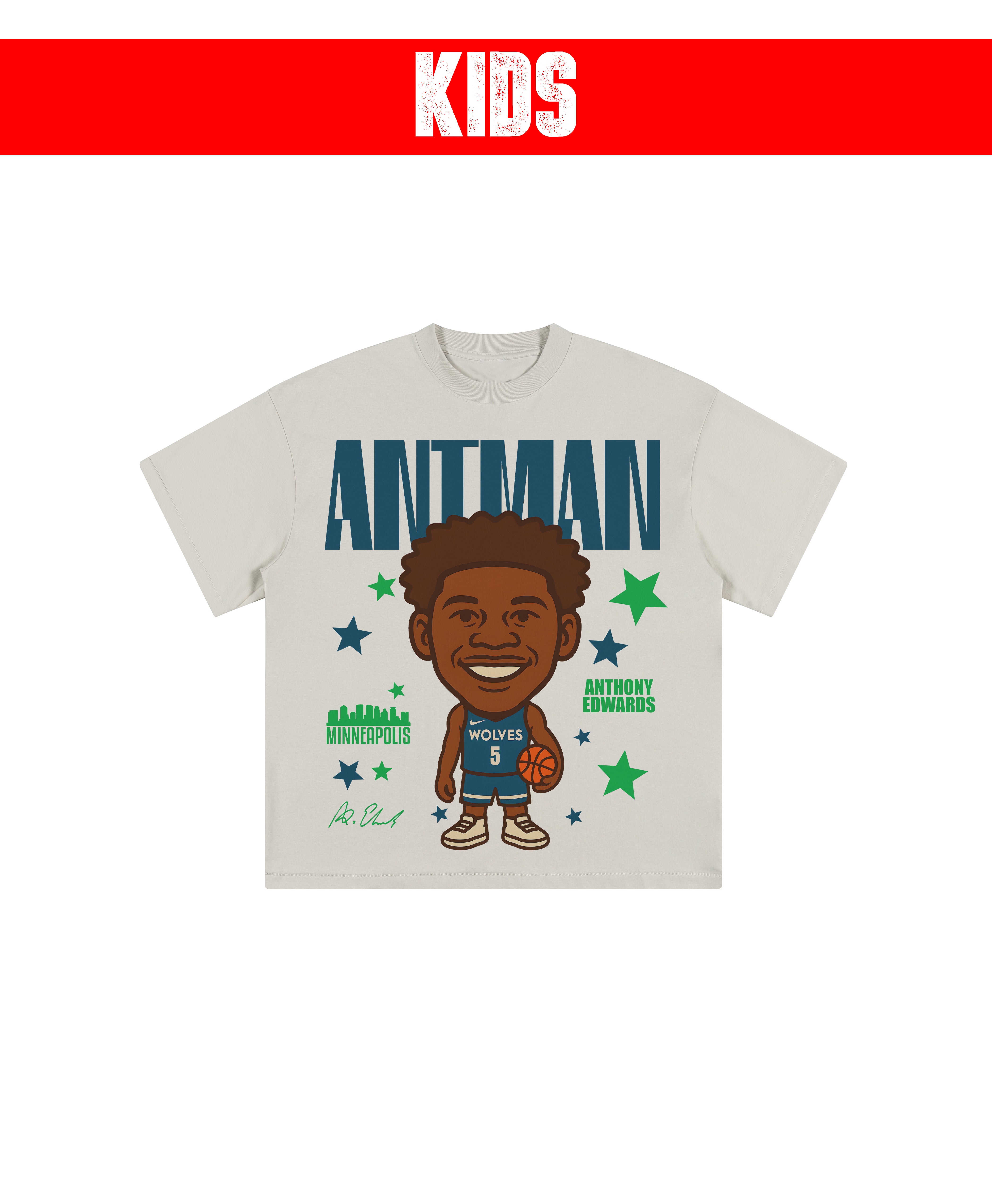 ANTMAN CARTOON KIDS TEE