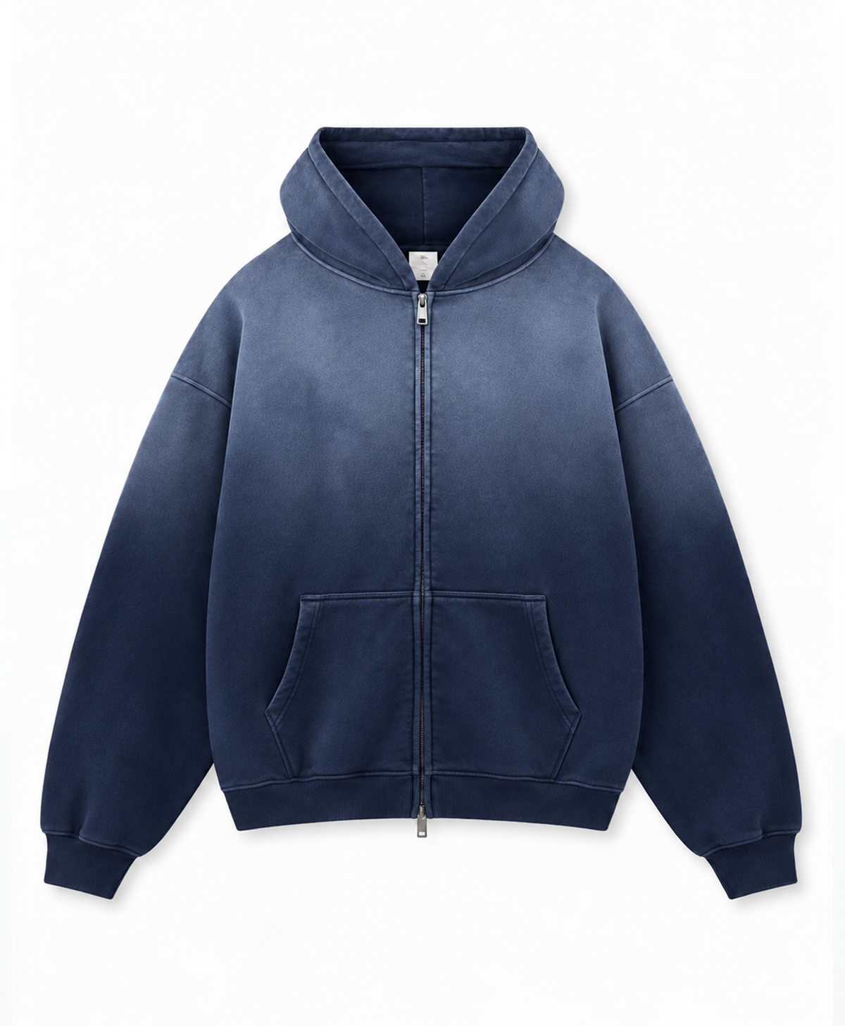 ATHENTIQ FLEECE FADED HEAVYWEIGHT ZIP HOODIE