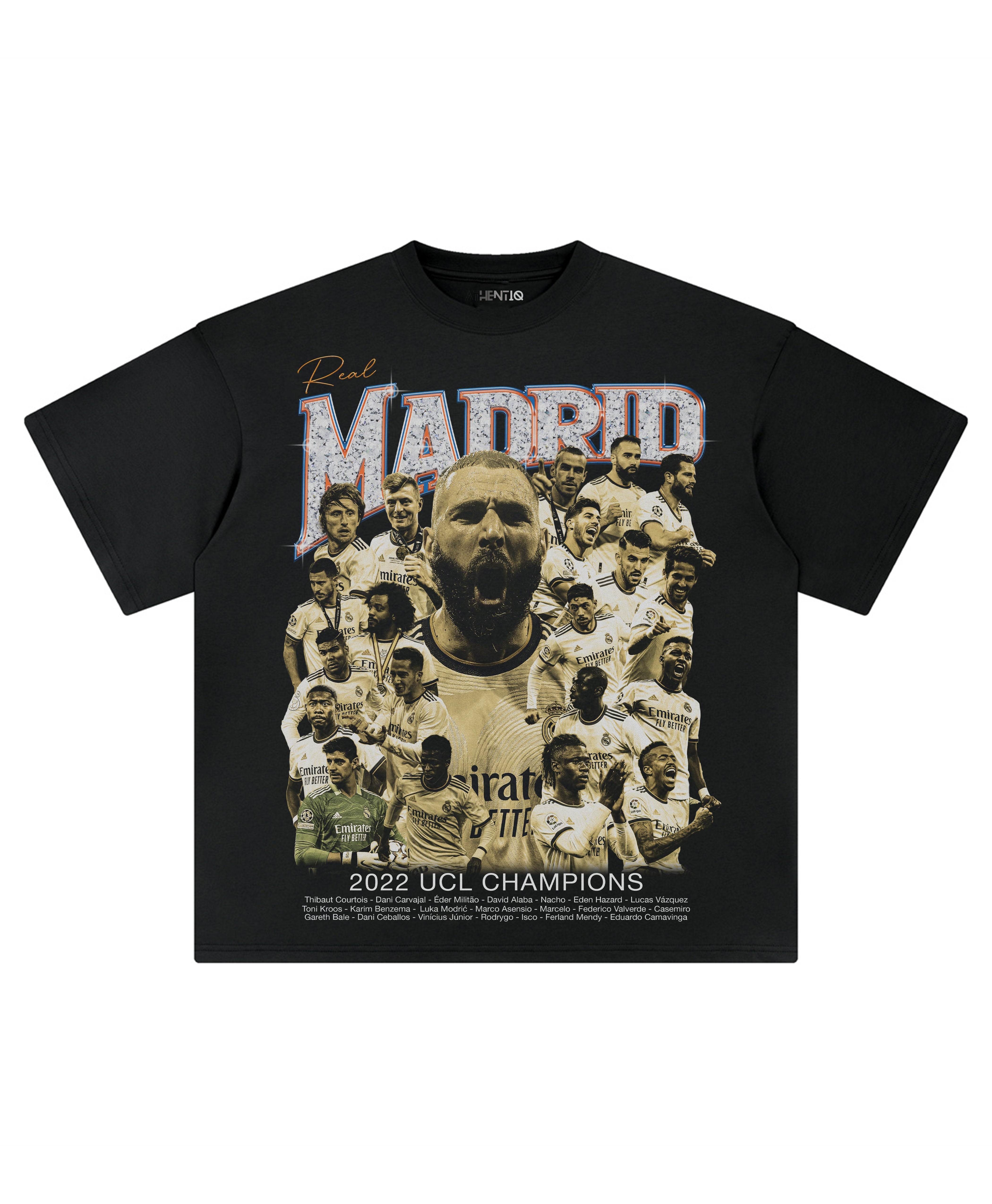REAL MADRID 2022 CHAMPIONS TEE