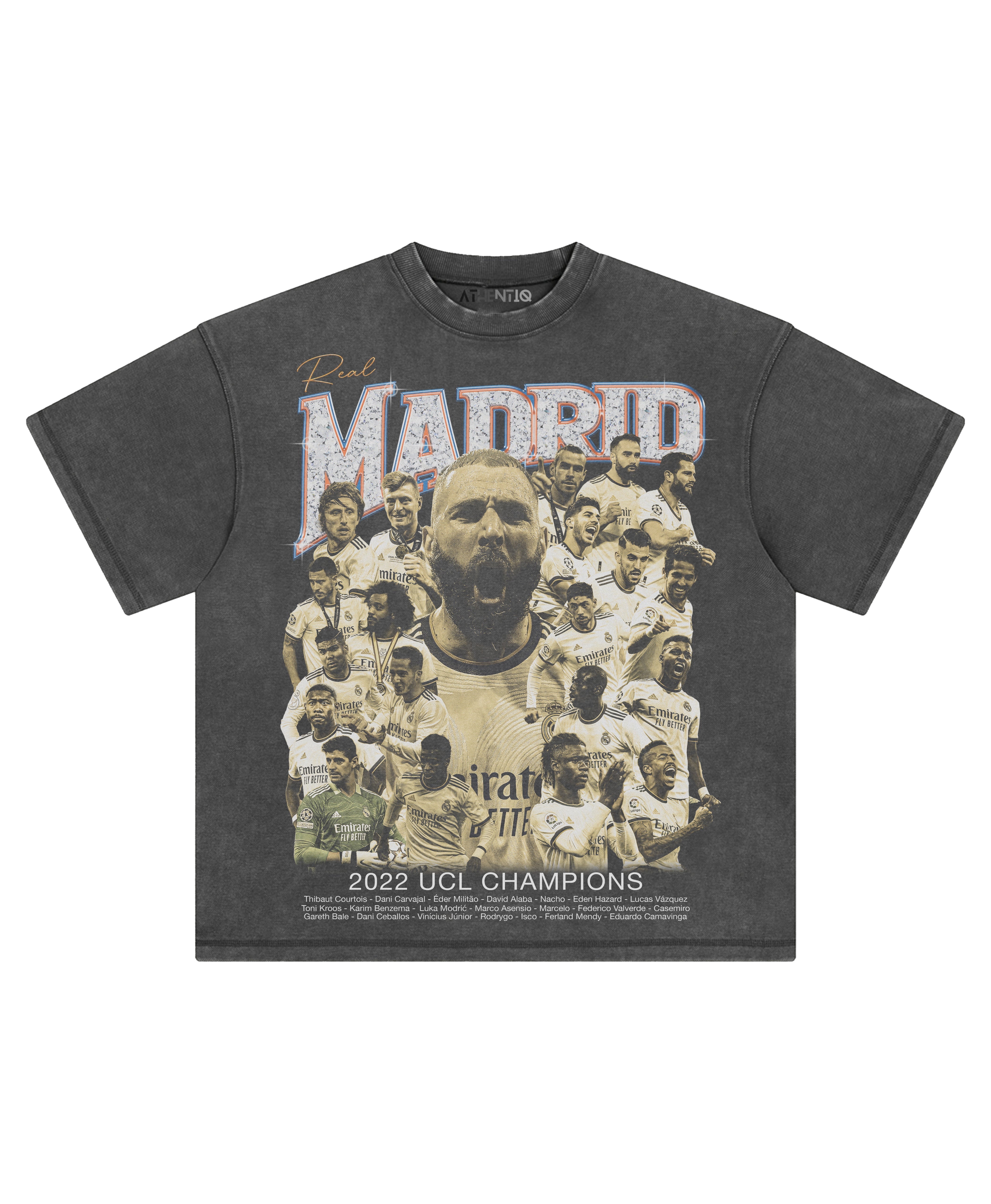 REAL MADRID 2022 CHAMPIONS TEE
