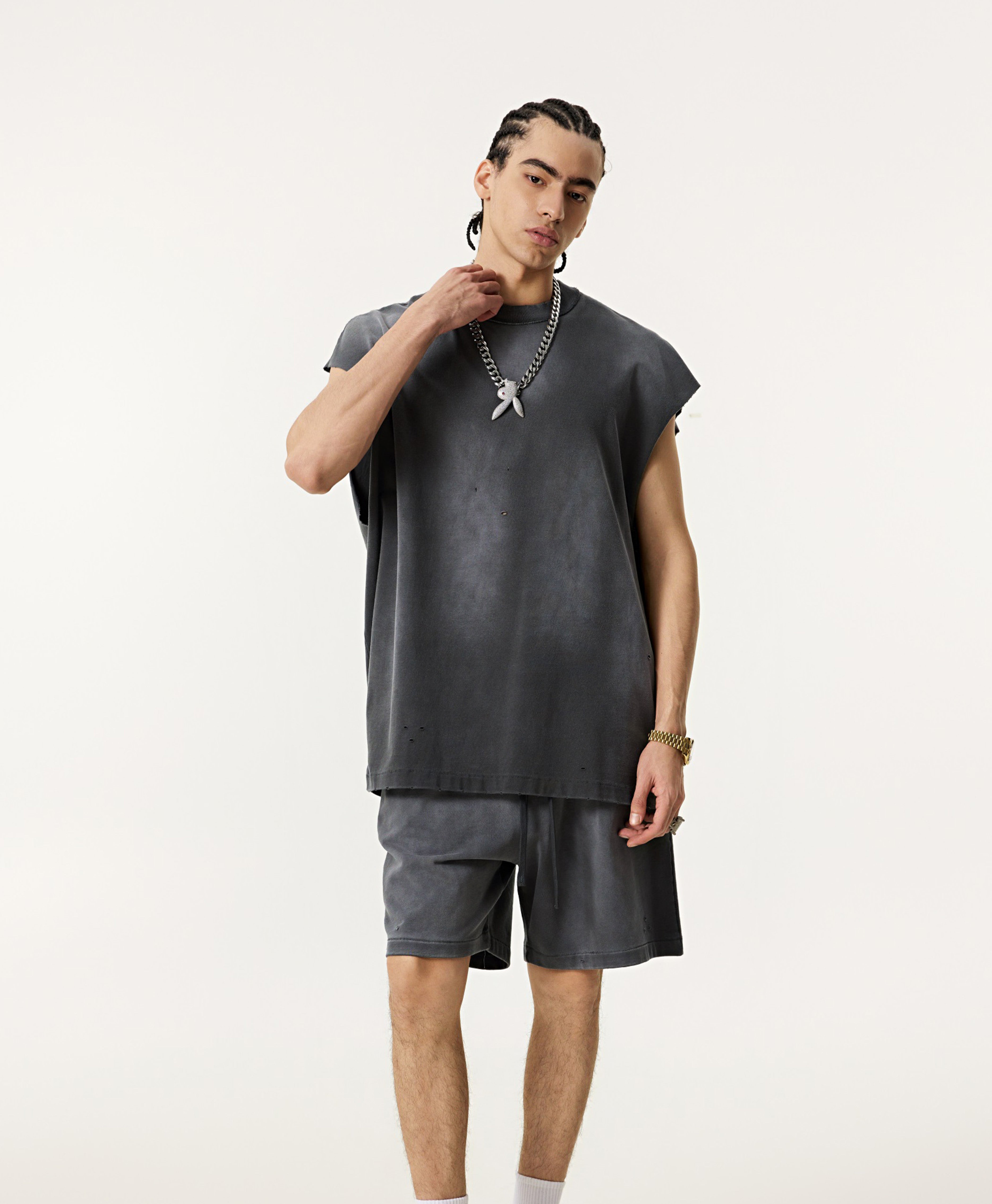 ATHENTIQ PREMIUM RIPPED MUSCLE TEE