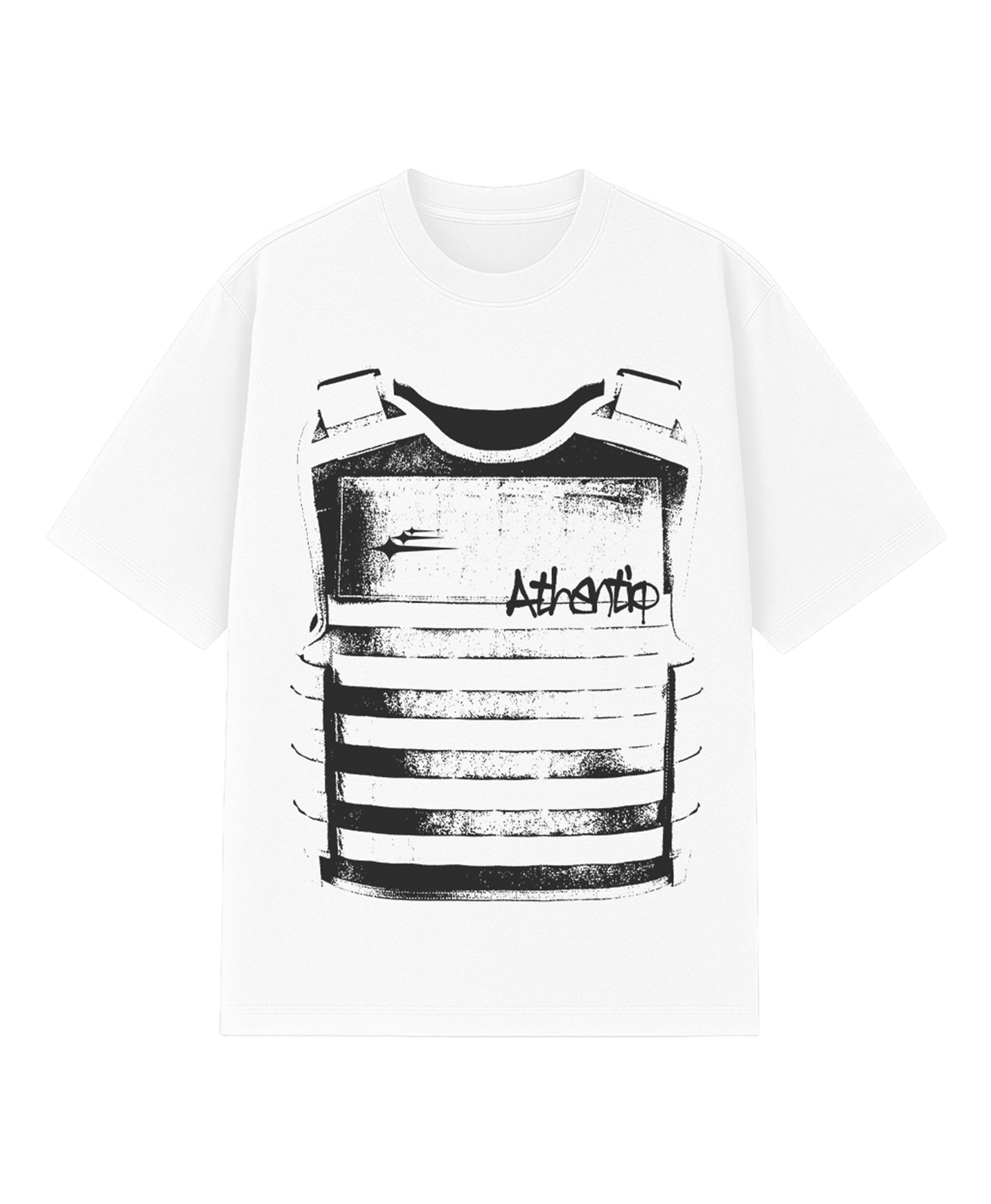 ATHENTIQ BULLETPROOF VEST LOGO TEE