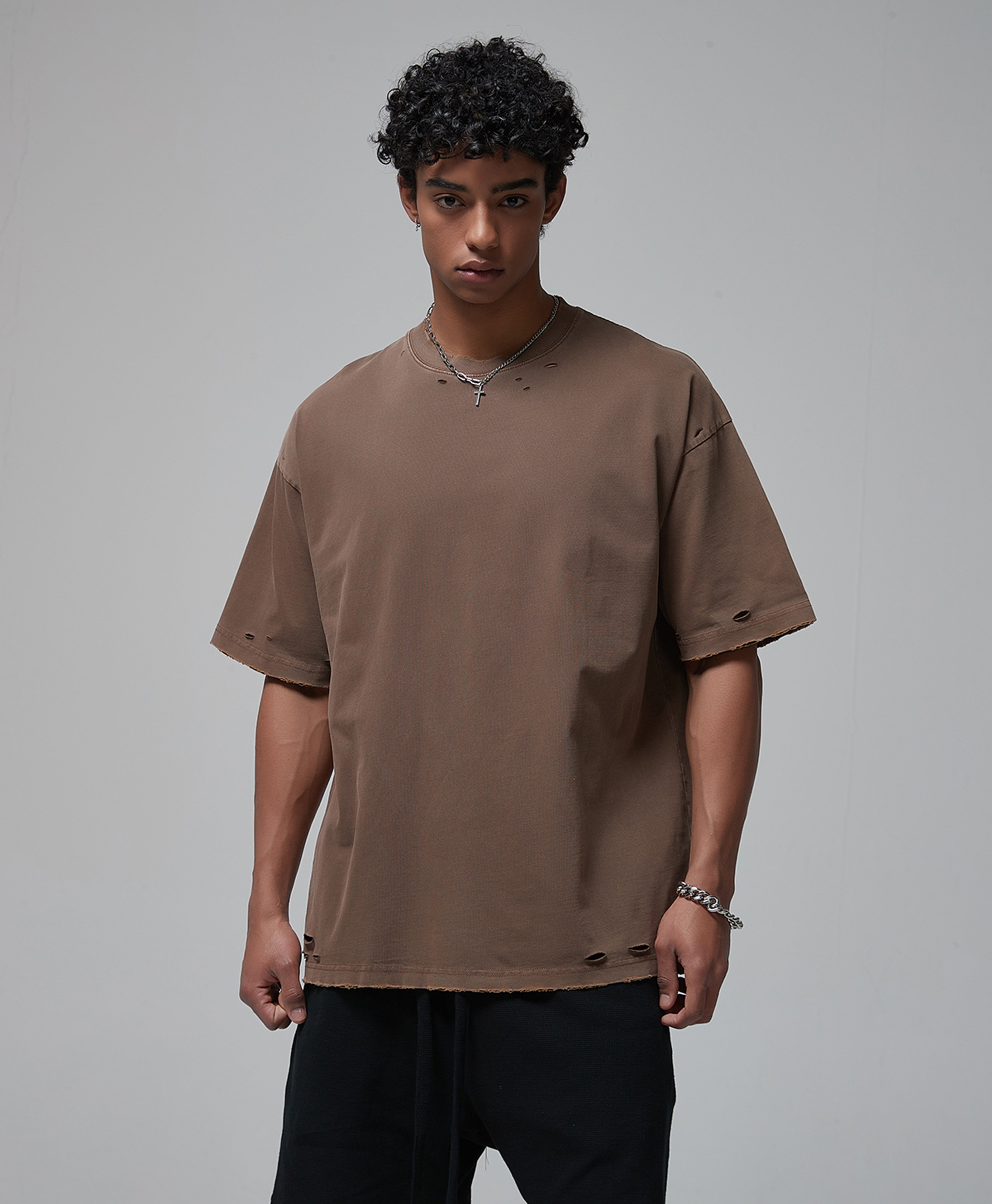 ATHENTIQ RIPPED TEE