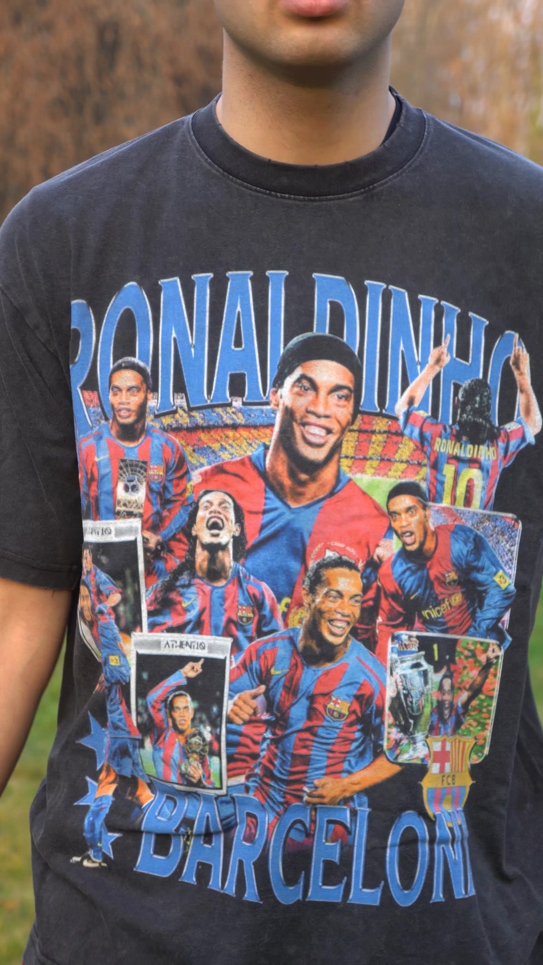 RONALDINHO BARCA TEE