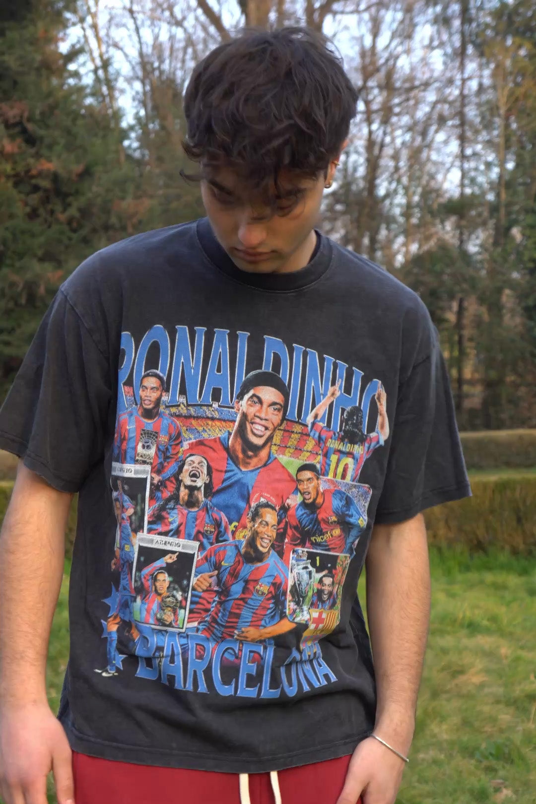 RONALDINHO BARCA TEE