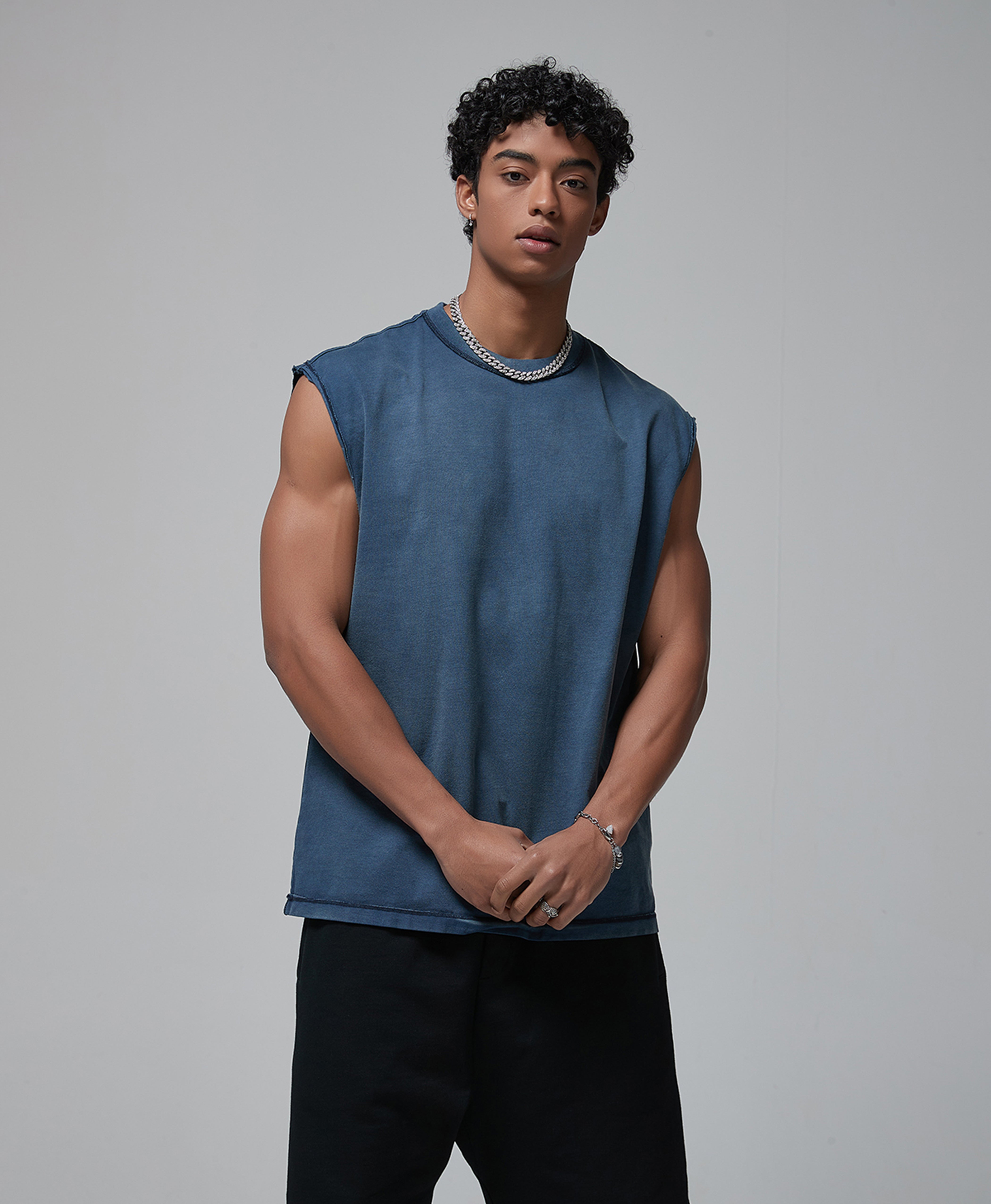 ATHENTIQ PREMIUM WASHED CUT OFF