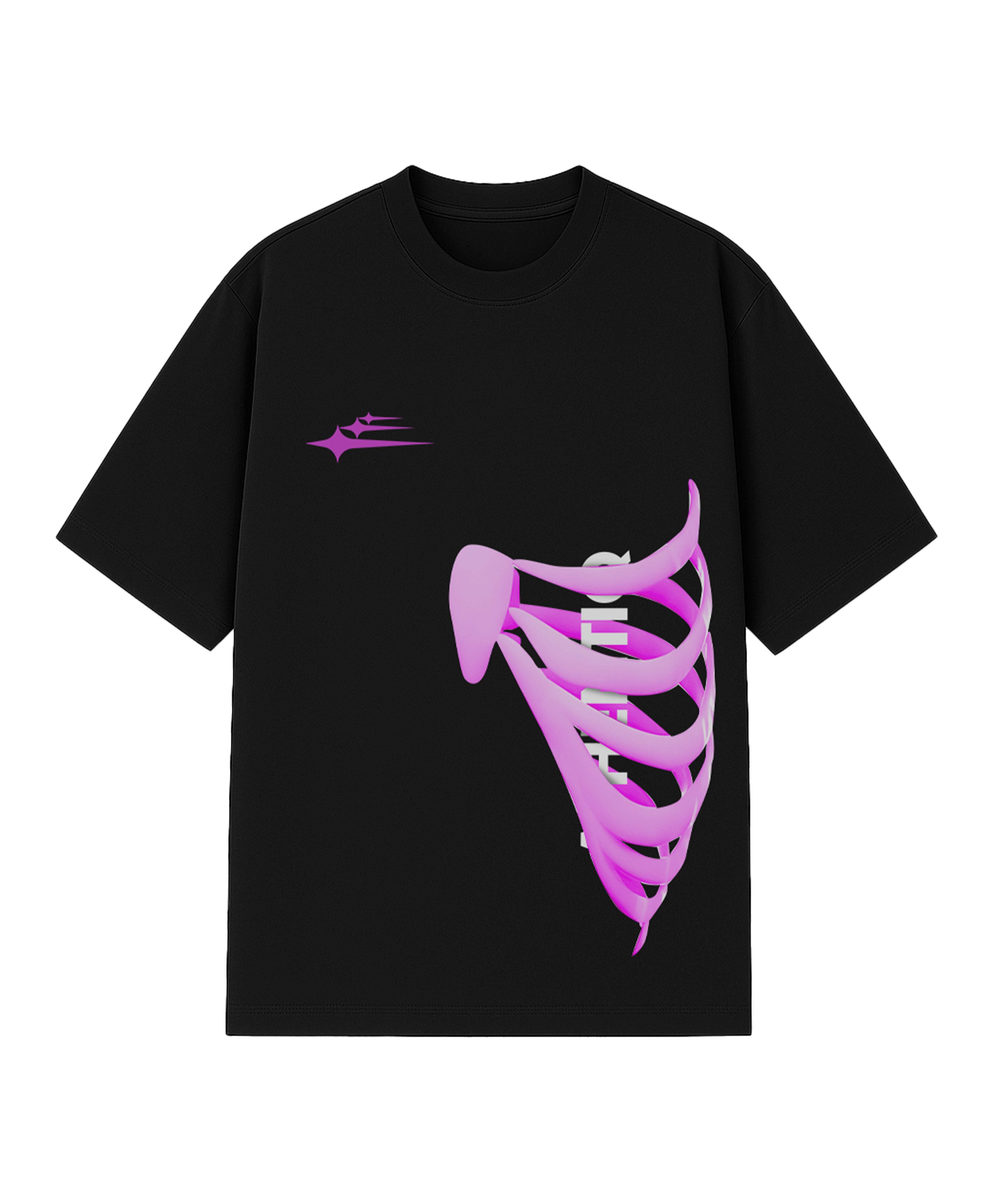 ATHENTIQ HEARTSHELL LOGO TEE