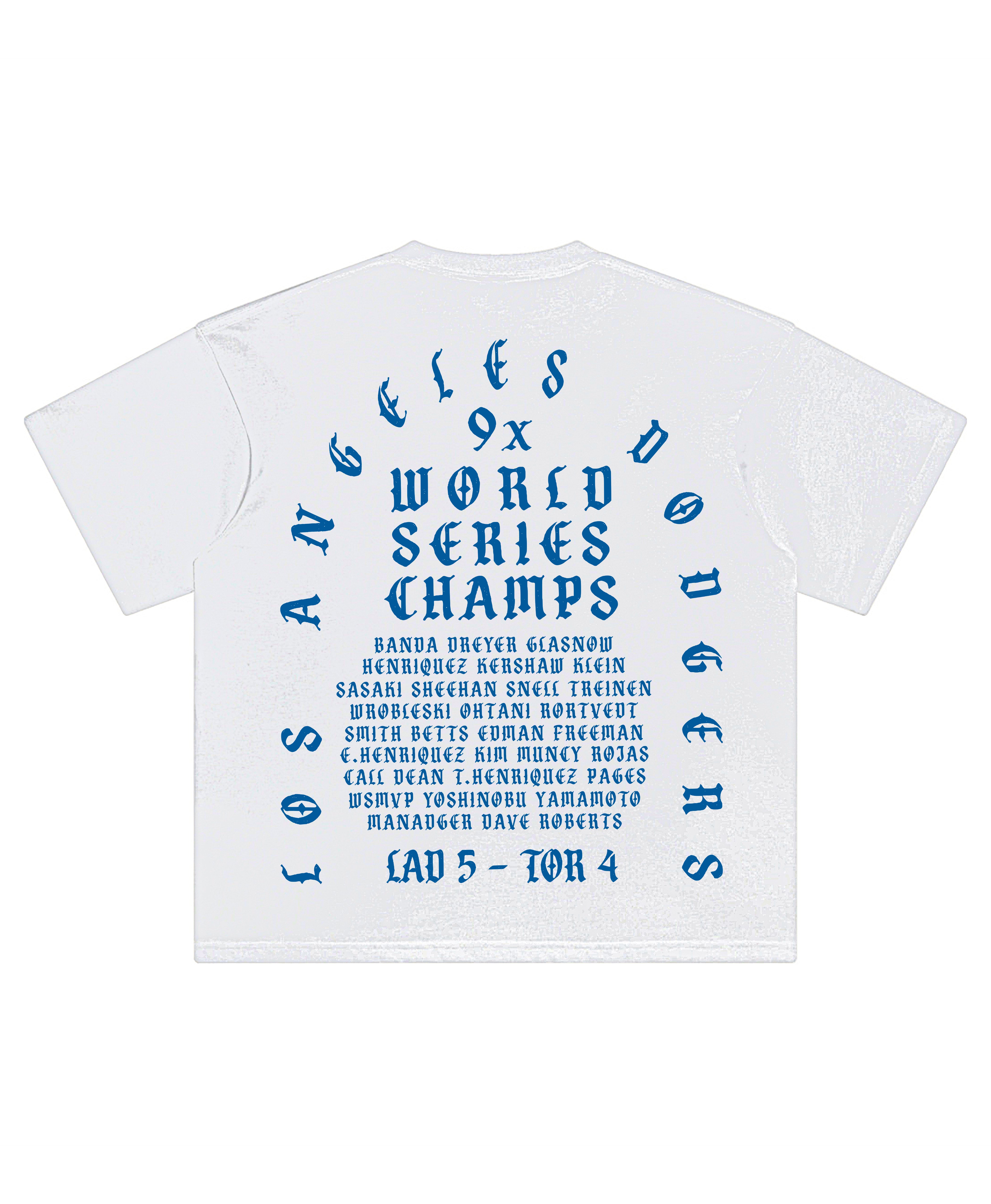 DODGERS BACK2BACK TEE