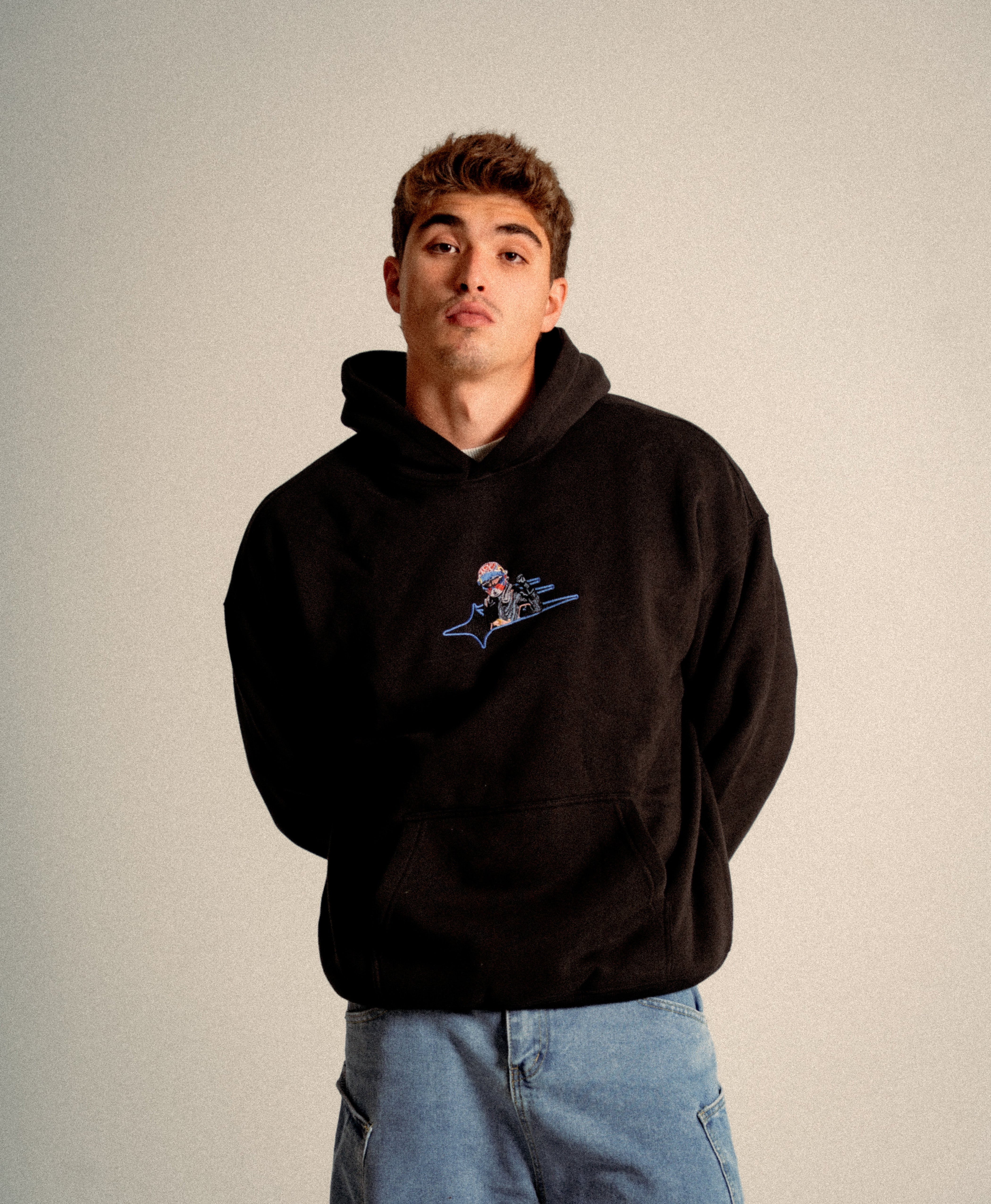 ATHENTIQ MAX LOGO FLEECE HOODIE