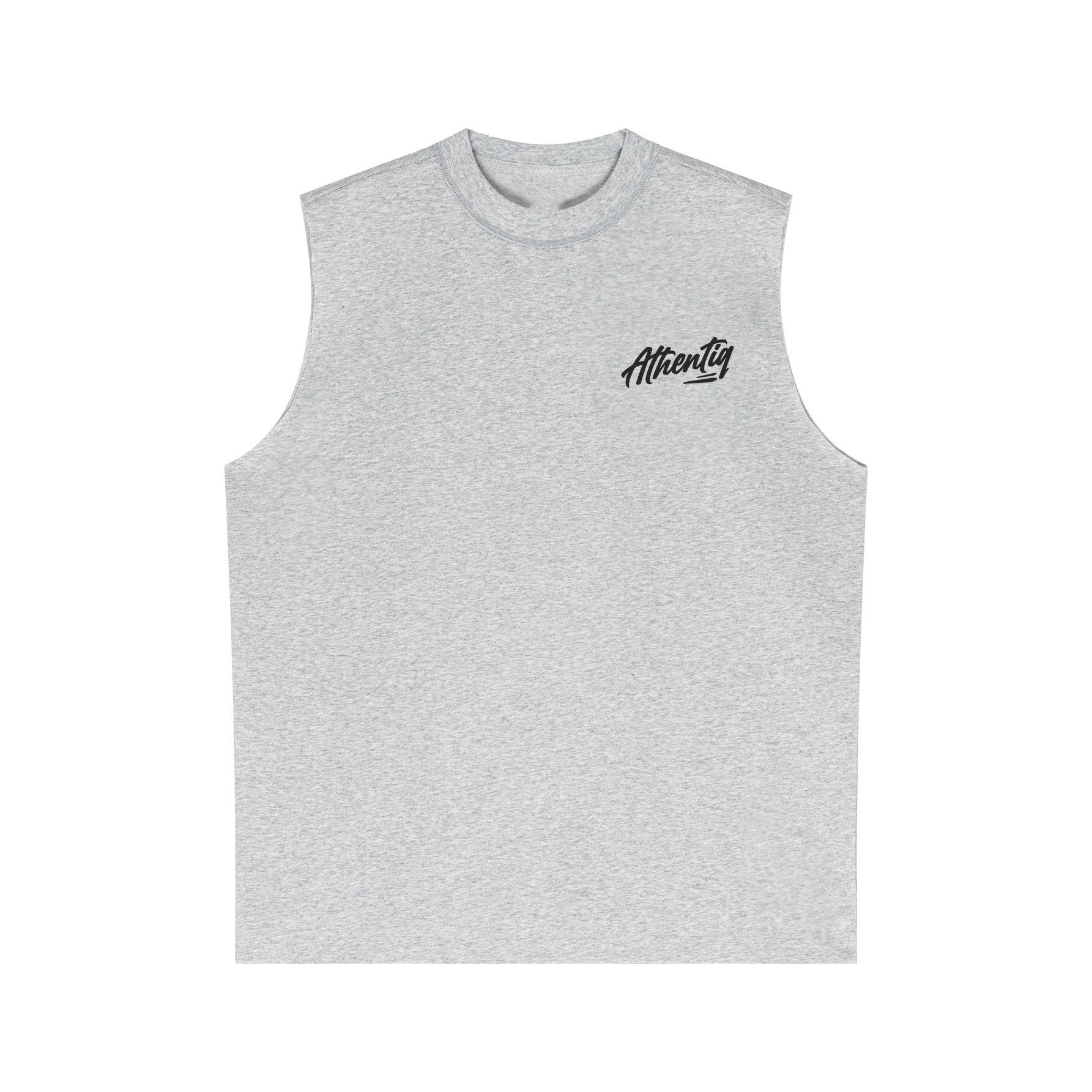 ATHENTIQ LOGO MUSCLE TEE